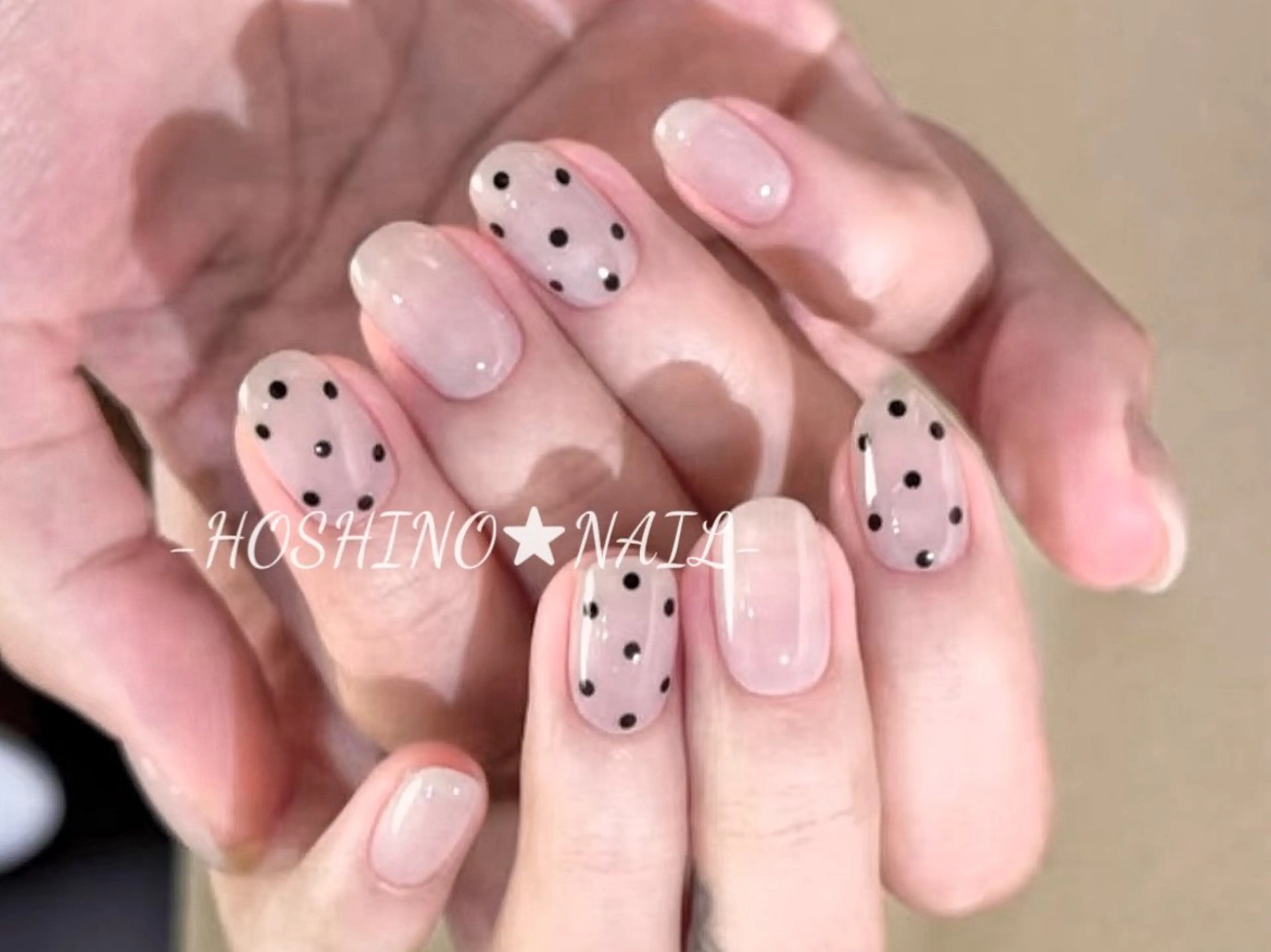ネイル オーロラネイル チークネイル ドット フットネイル フレンチネイル ハンドネイル ★HOSHINO NAIL★新宿店のネイルデザイン