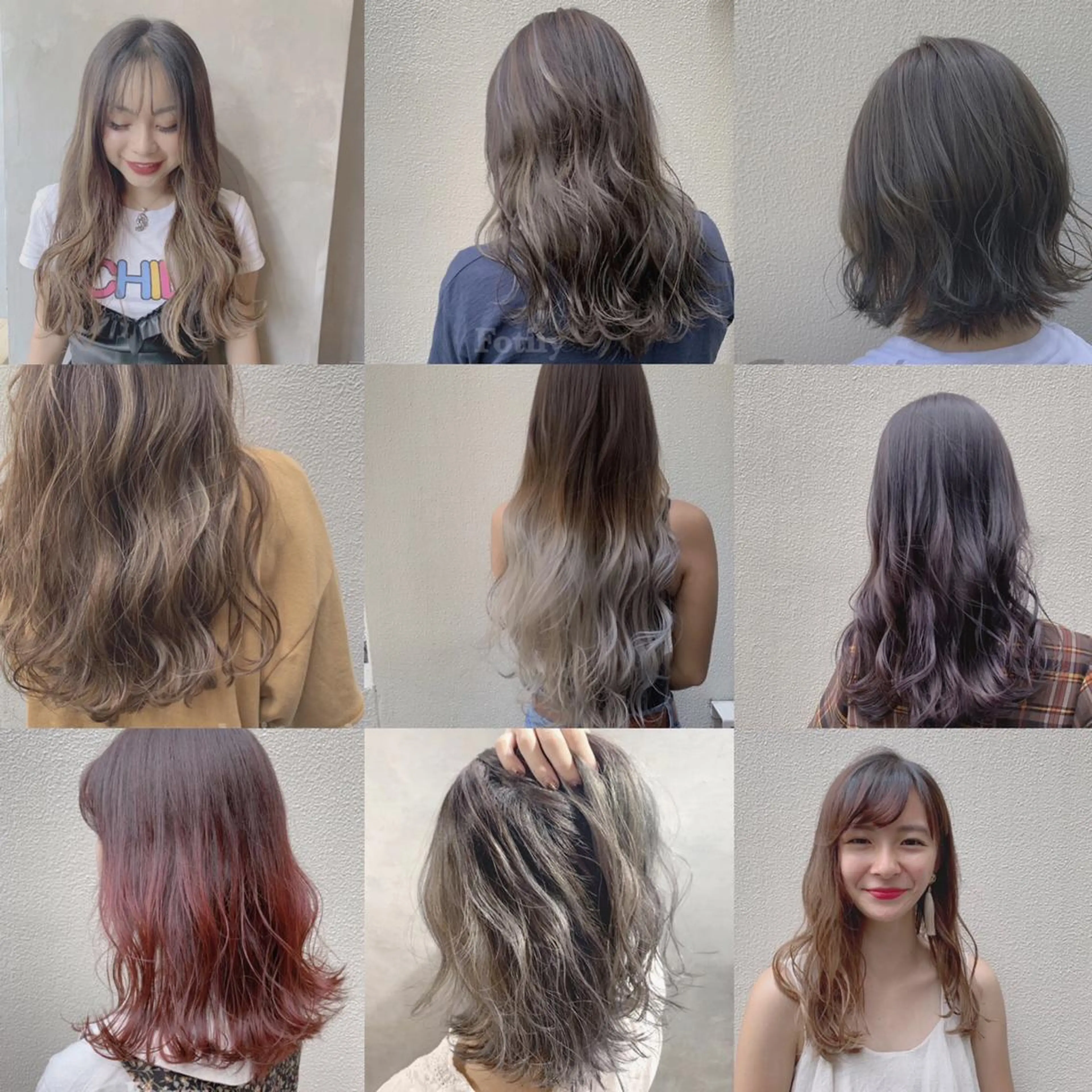 セミロング カット ヘアカラー トリートメント Jewel Box所属・髪質改善ストレート 特化⭐️杉本奈稀沙のヘアスタイル