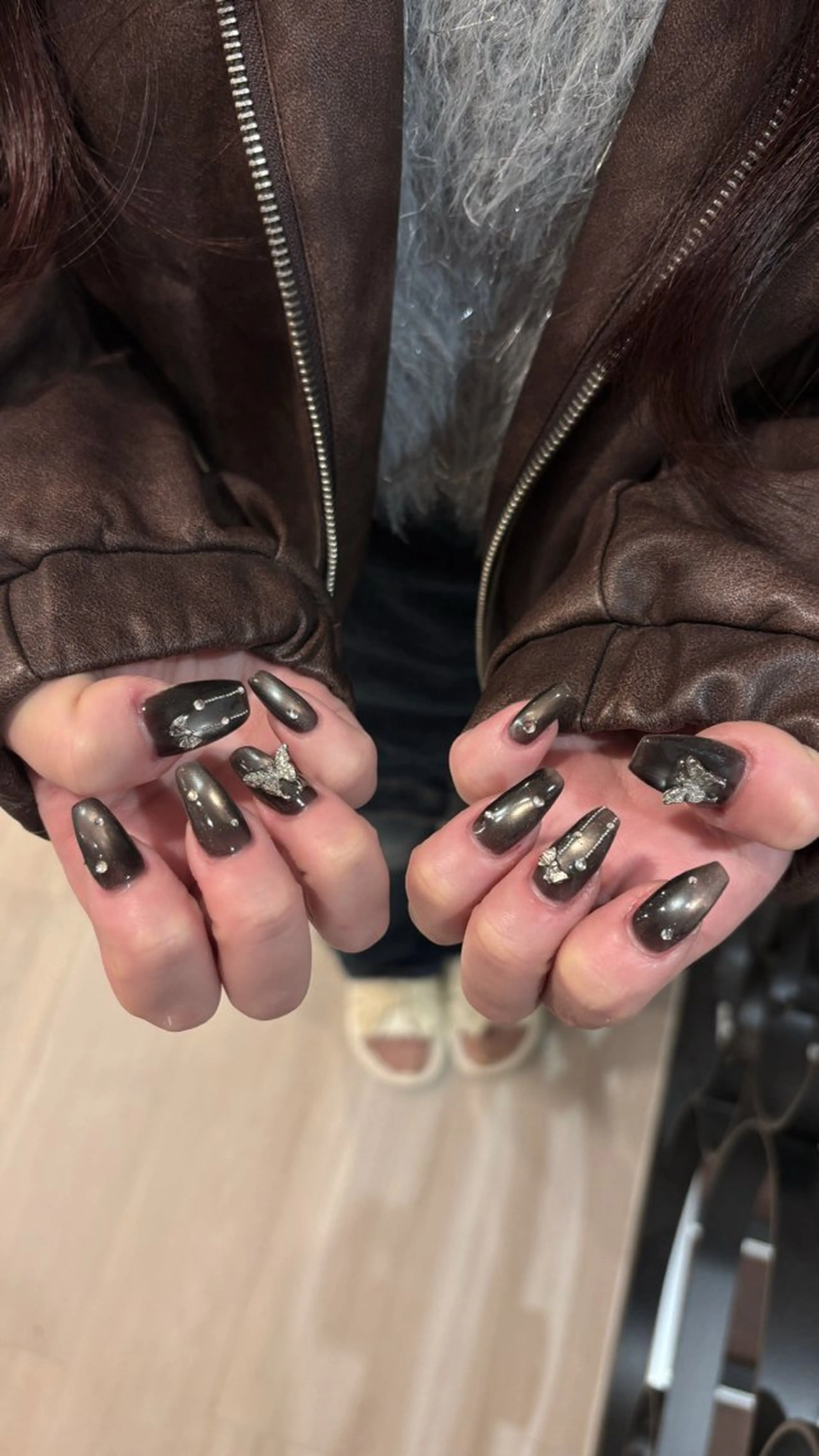 ネイル ハンドネイル 名古屋ワンホンネイル 沙理亜のネイルデザイン