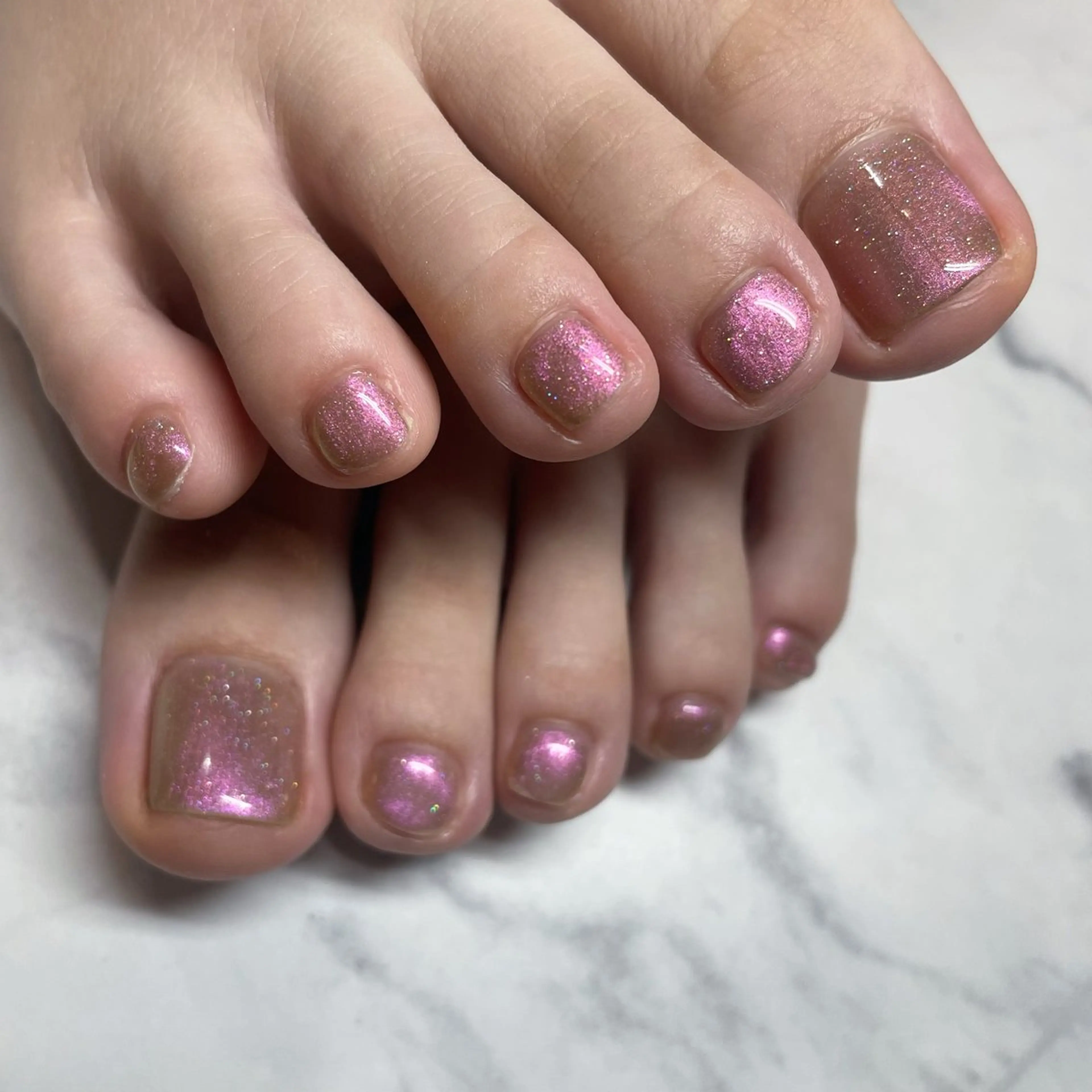フット　マグネットネイル💎🌙の写真