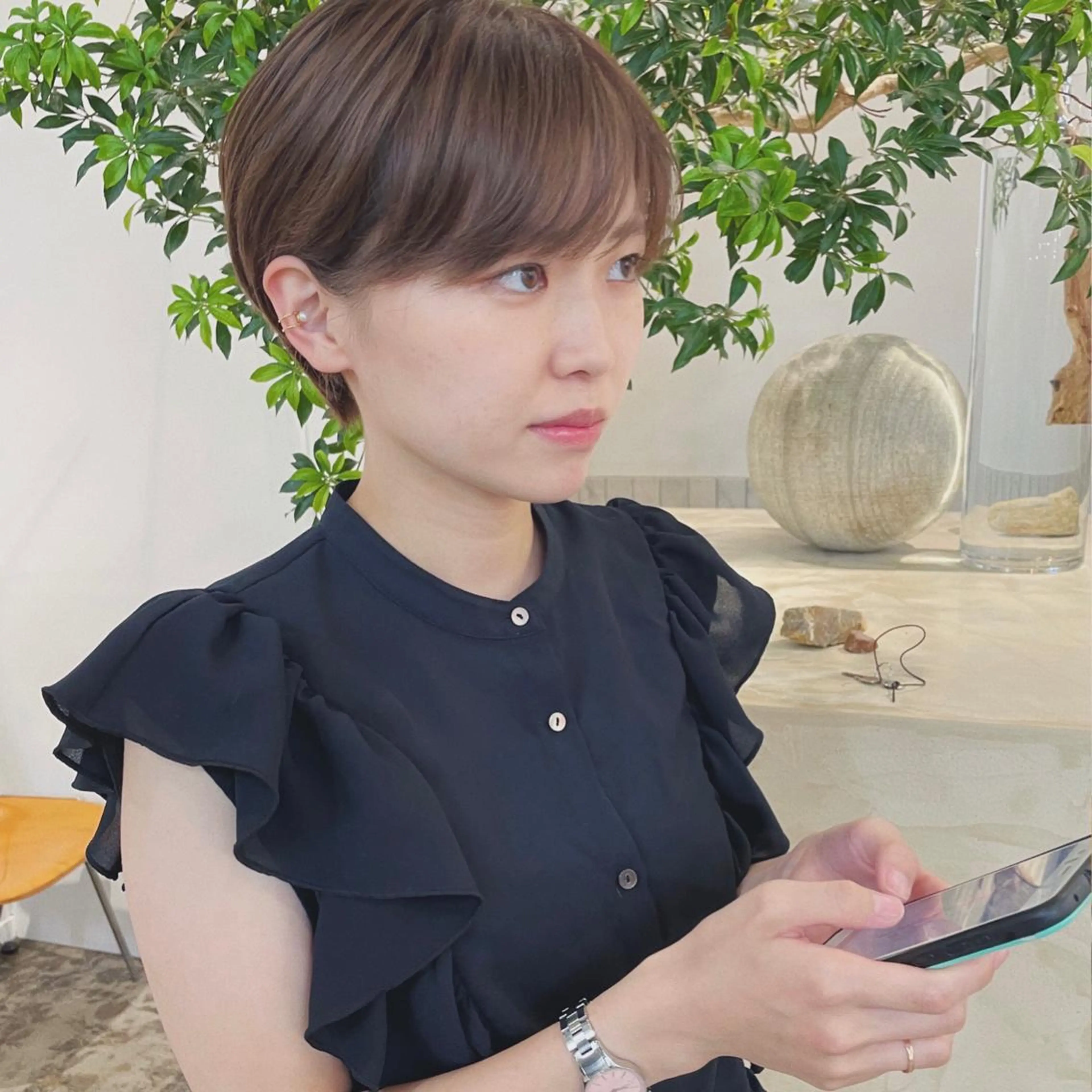 ショート ショートヘア Terve. おすぎのヘアスタイル