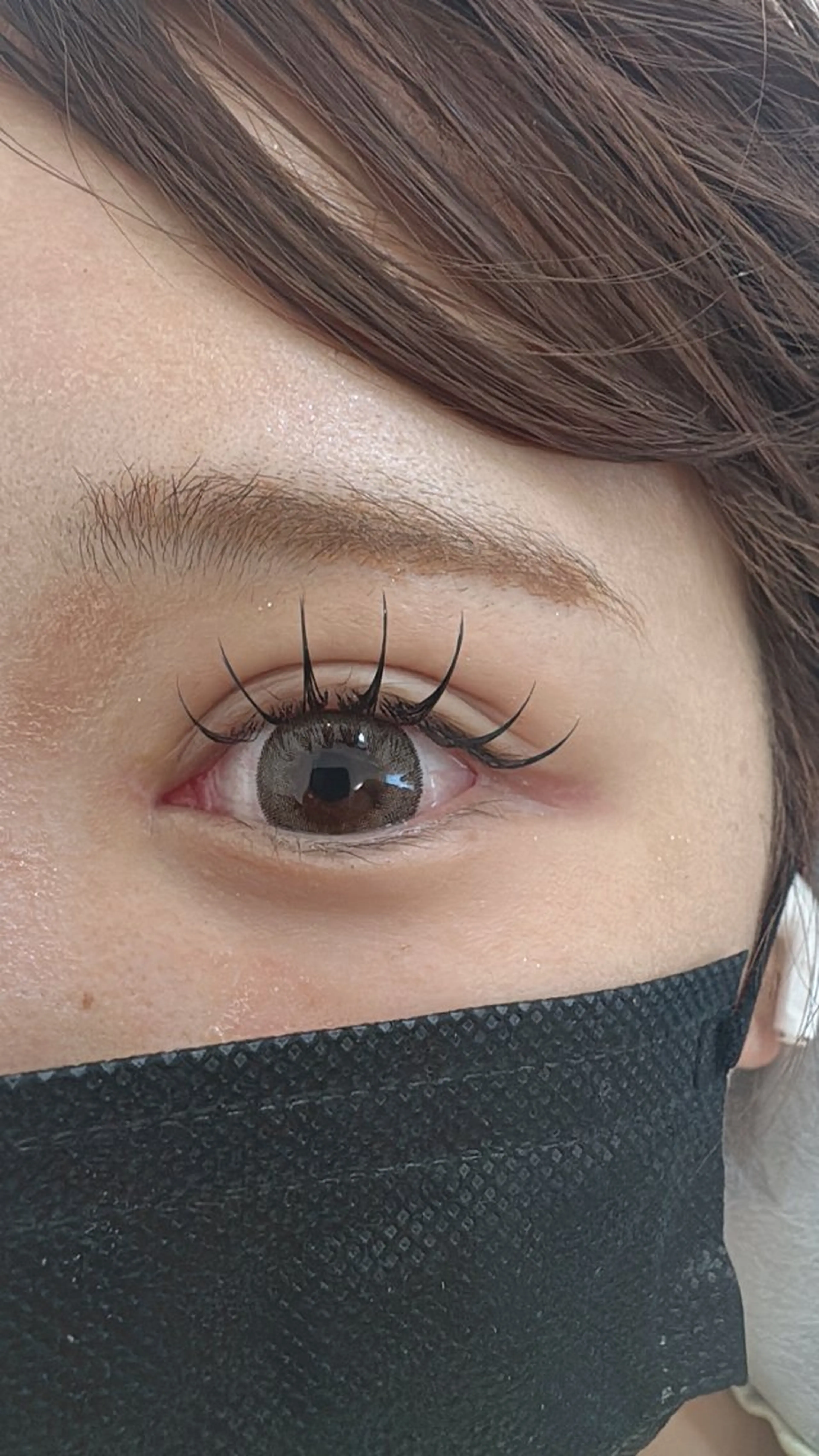 マツエク・マツパ 束感まつ毛 フラットラッシュ マツエク 池袋💖 チルザルトサロンのマツエク・マツパデザイン