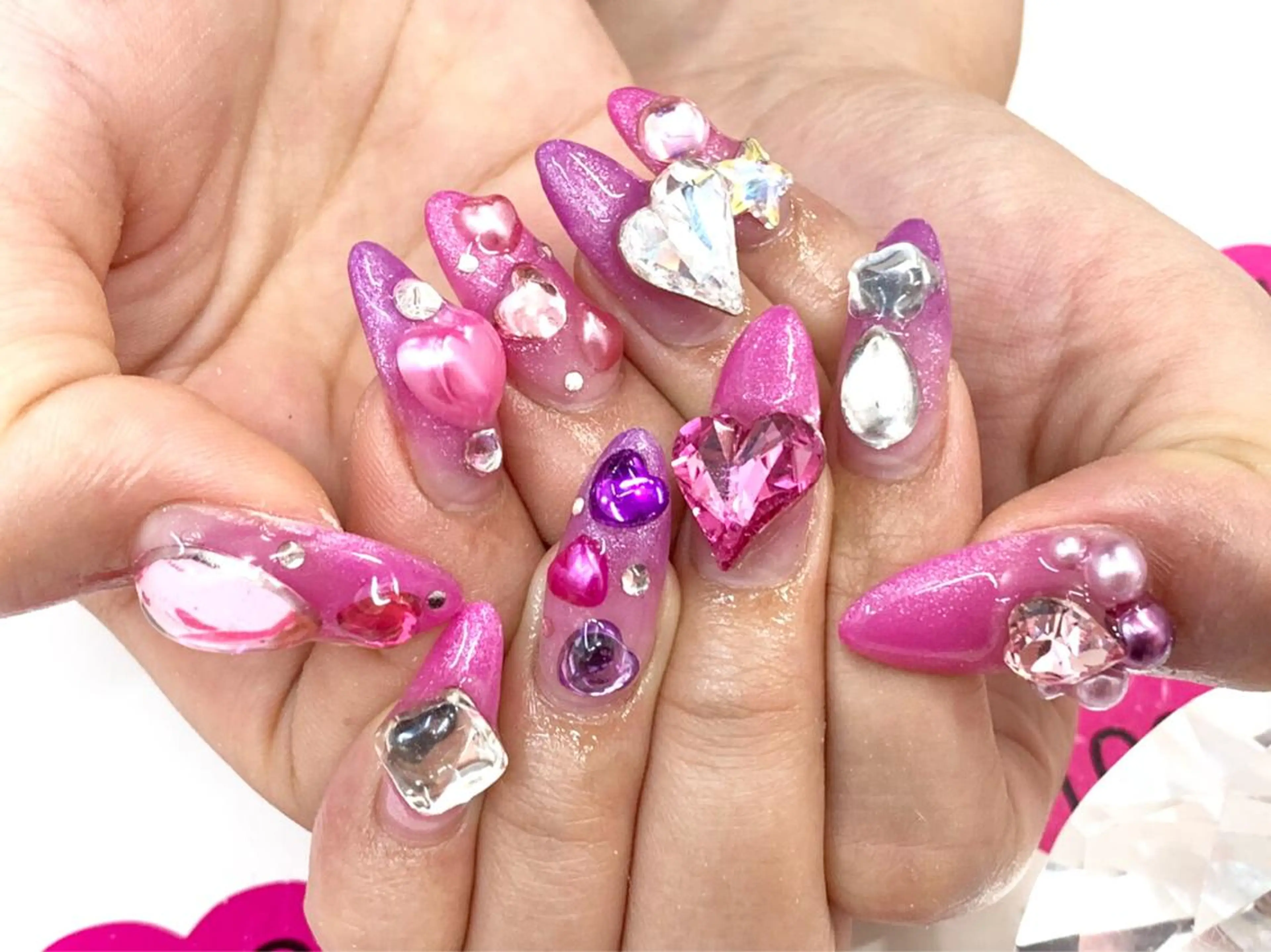 ロング カラー メンズ キッズ ネイル NAILSGOGO shibuyaのネイルデザイン