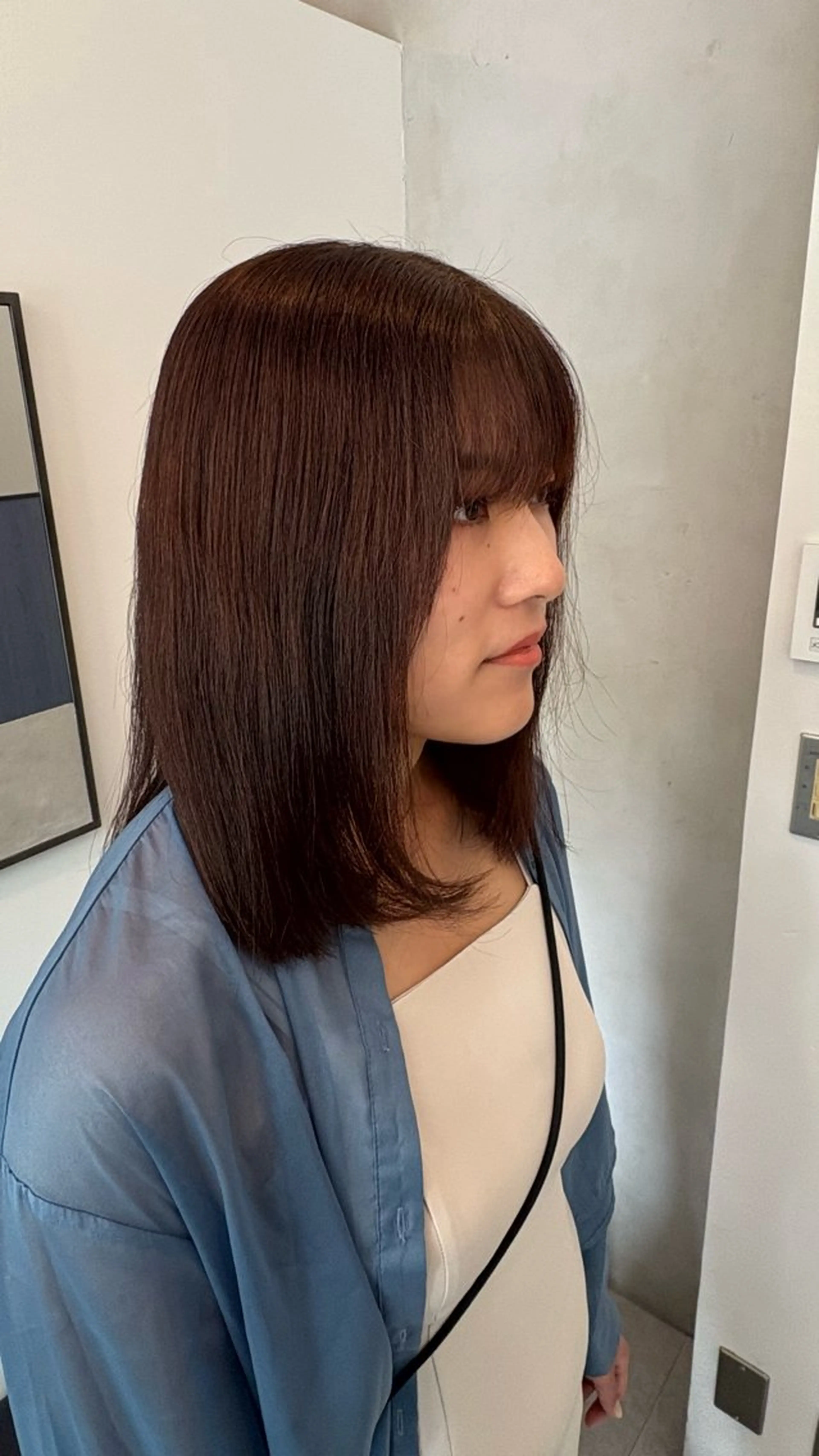 ミディアム Maika/伏見 カラーモデル募集中のヘアスタイル
