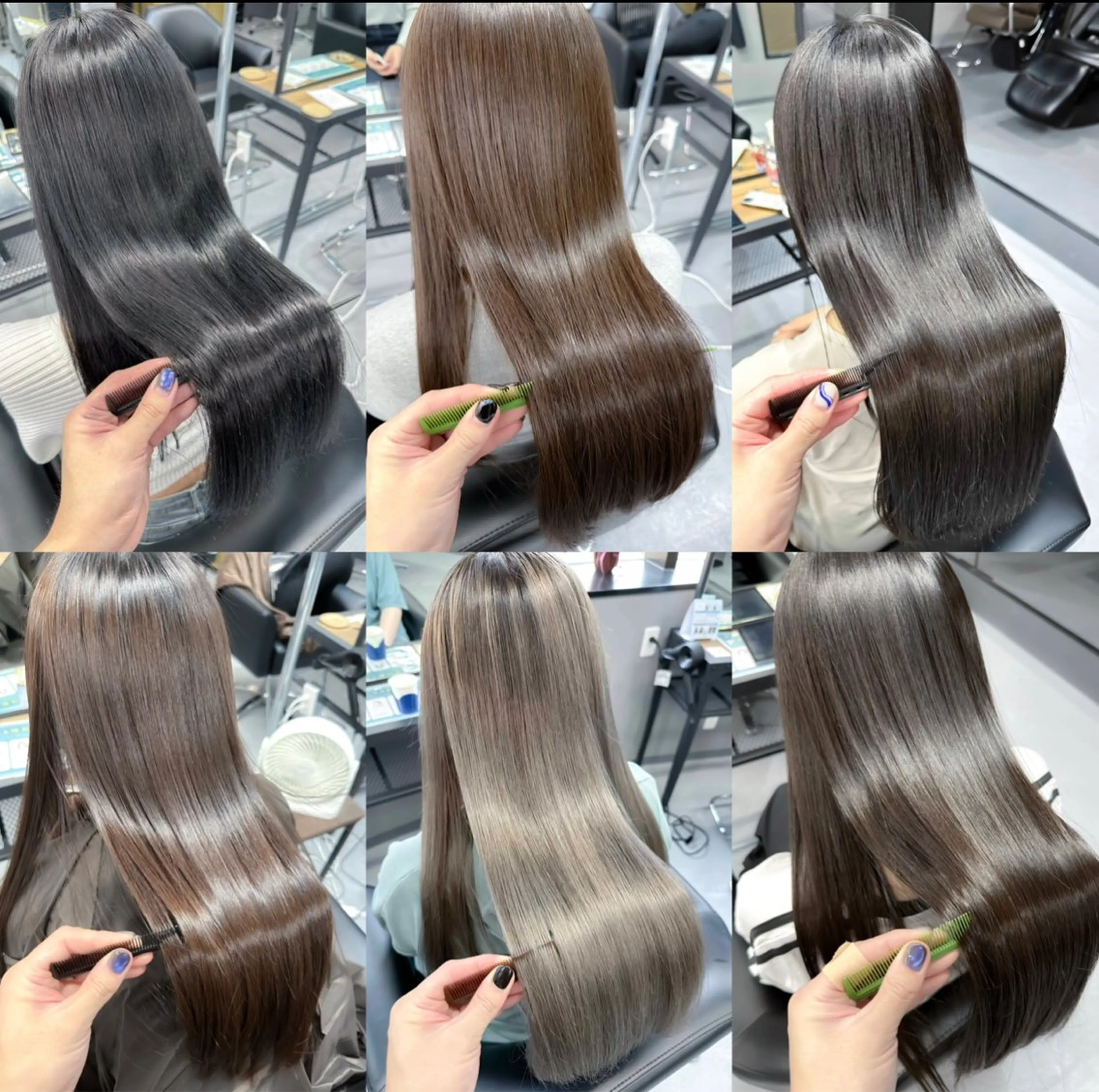 ロング カット 縮毛矯正 トリートメント 💫モテ髪顔周り💫 塚　優貴のヘアスタイル