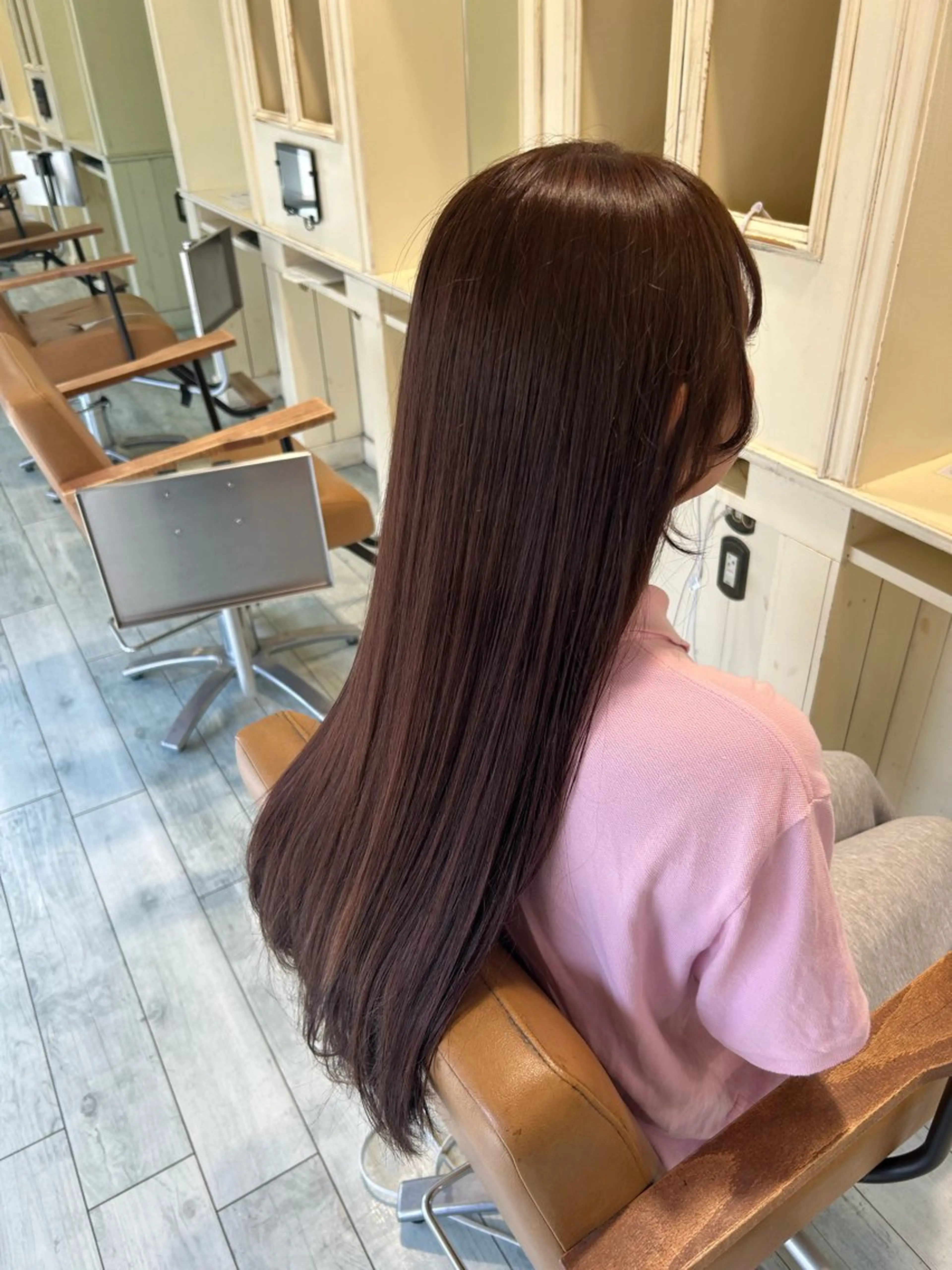 ロング カラー カラーモデル募集中 ／八木風歌のヘアスタイル