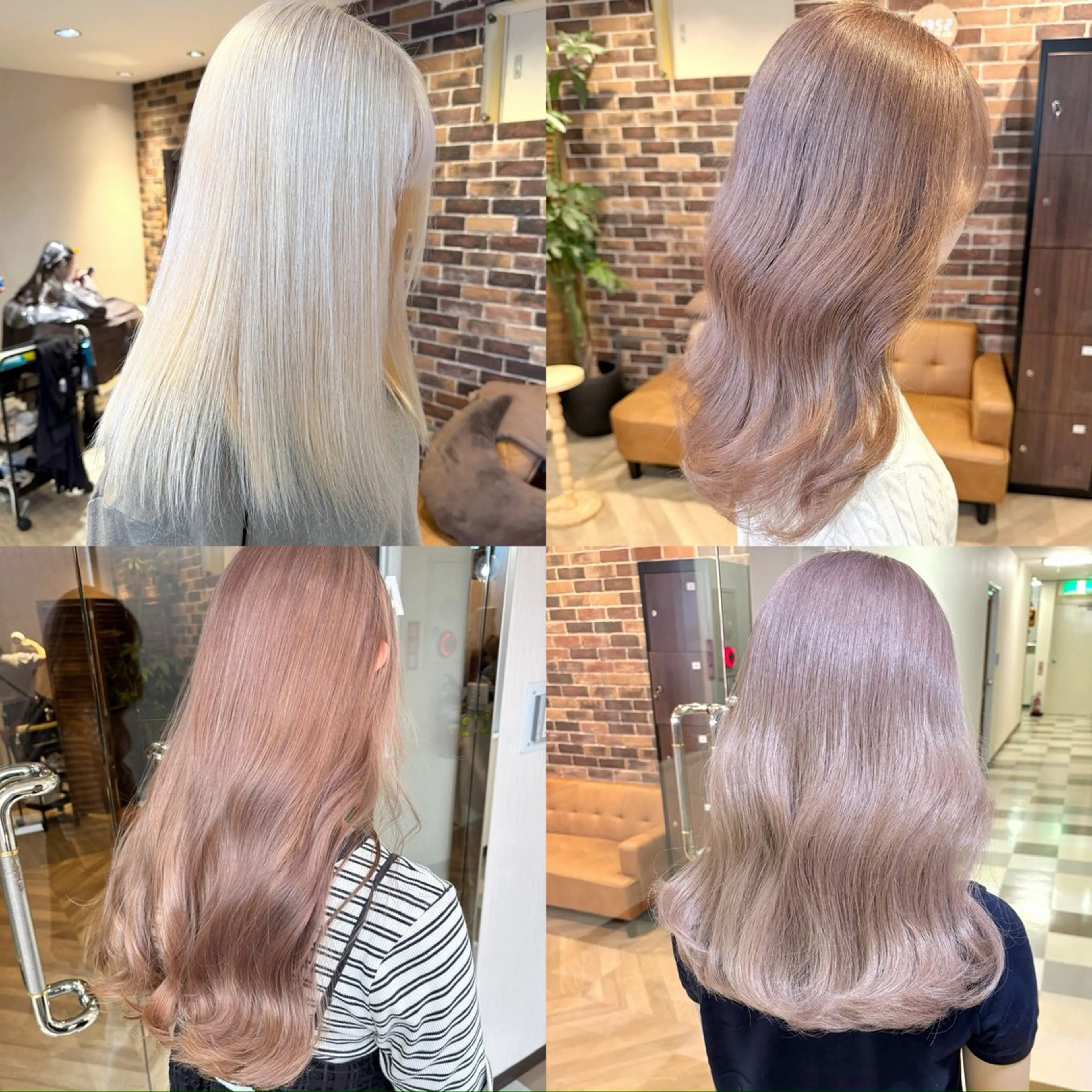 セミロング ヘアカラー ブリーチ/ ダブルカラー/RYOのヘアスタイル