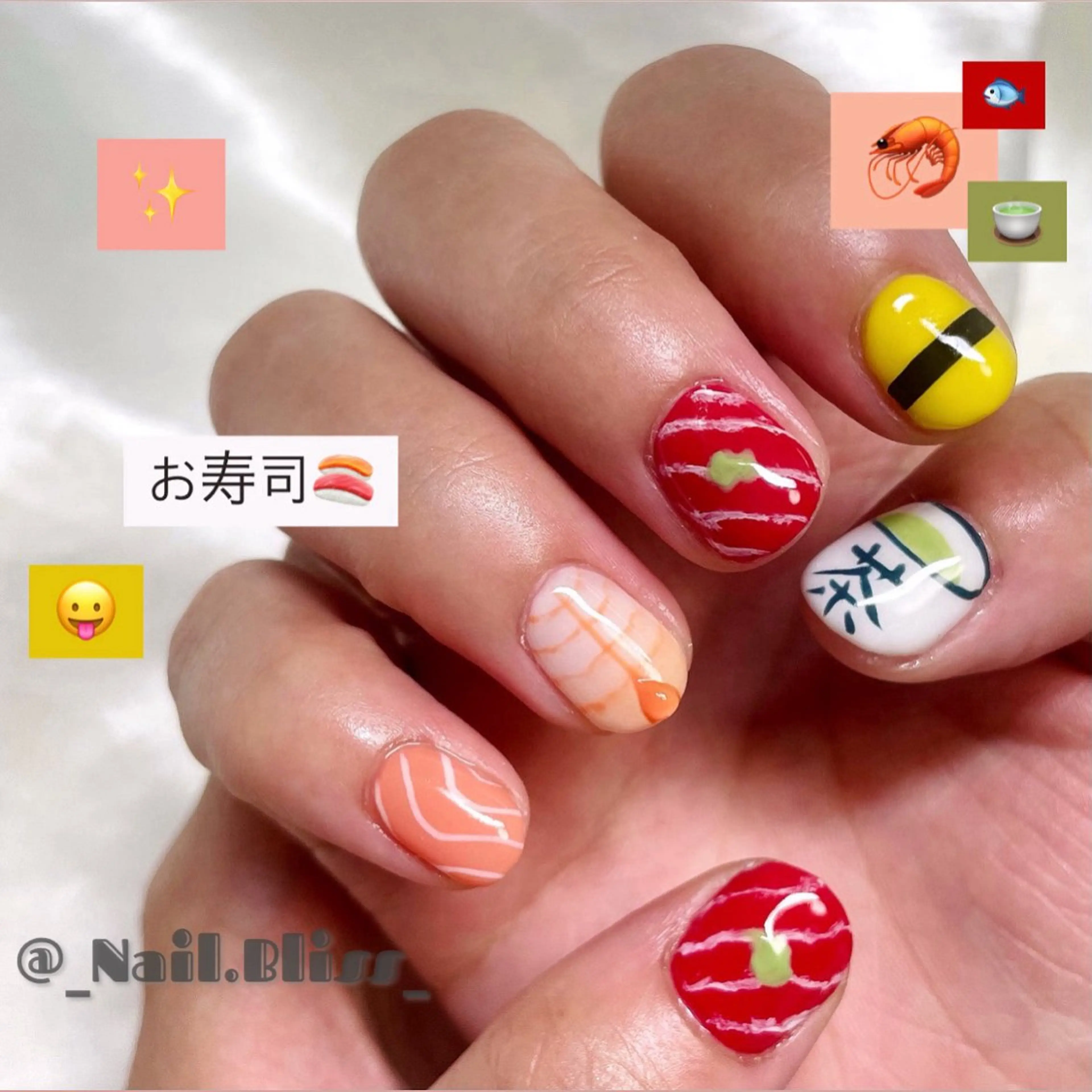 ネイル 持ち込み ハンドネイル NAIL BLISSのネイルデザイン