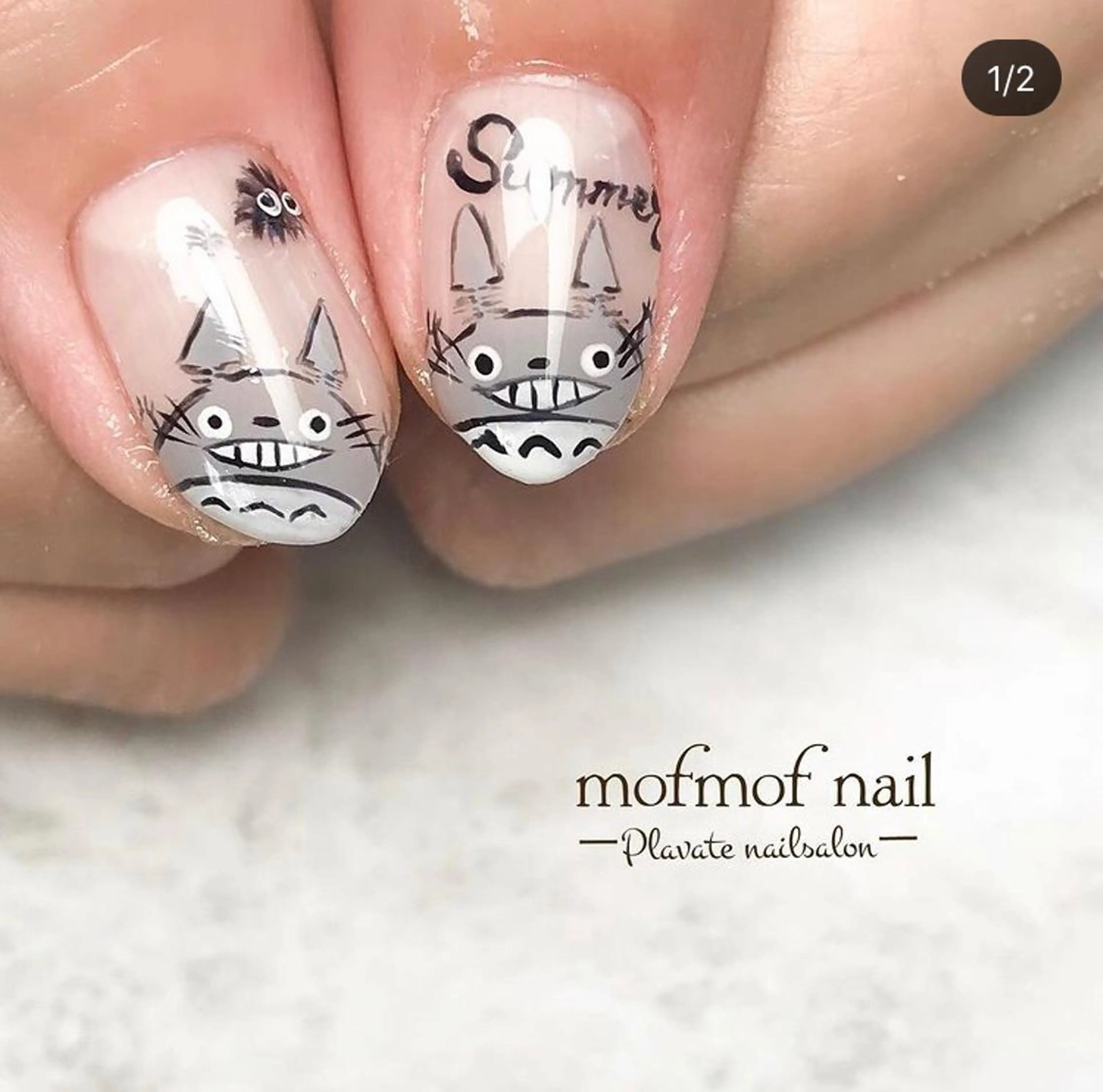 ネイル mofmofnail 🌿shimizuのネイルデザイン