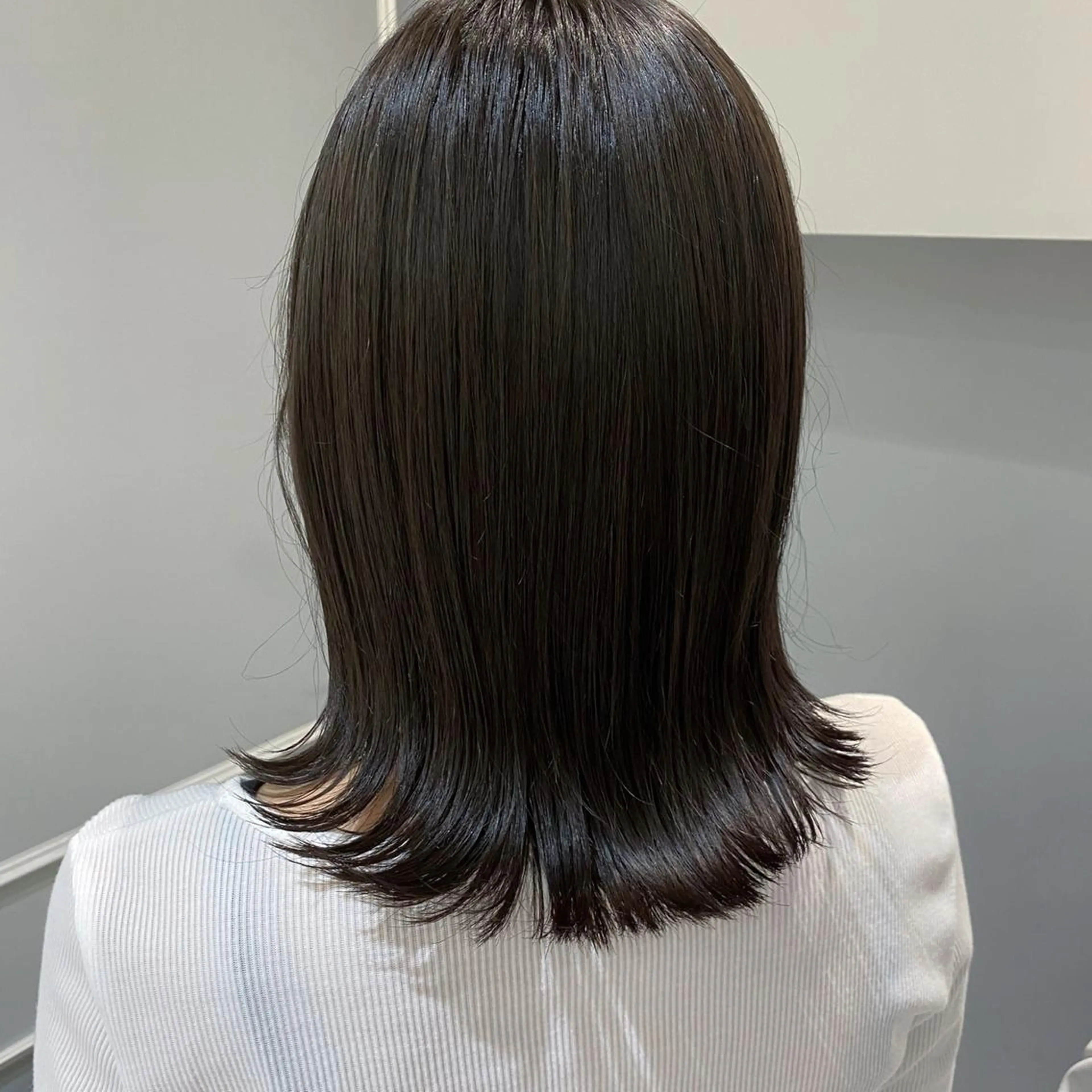 ミディアム 韓国ヘア🍒渡辺 咲🍒のヘアスタイル