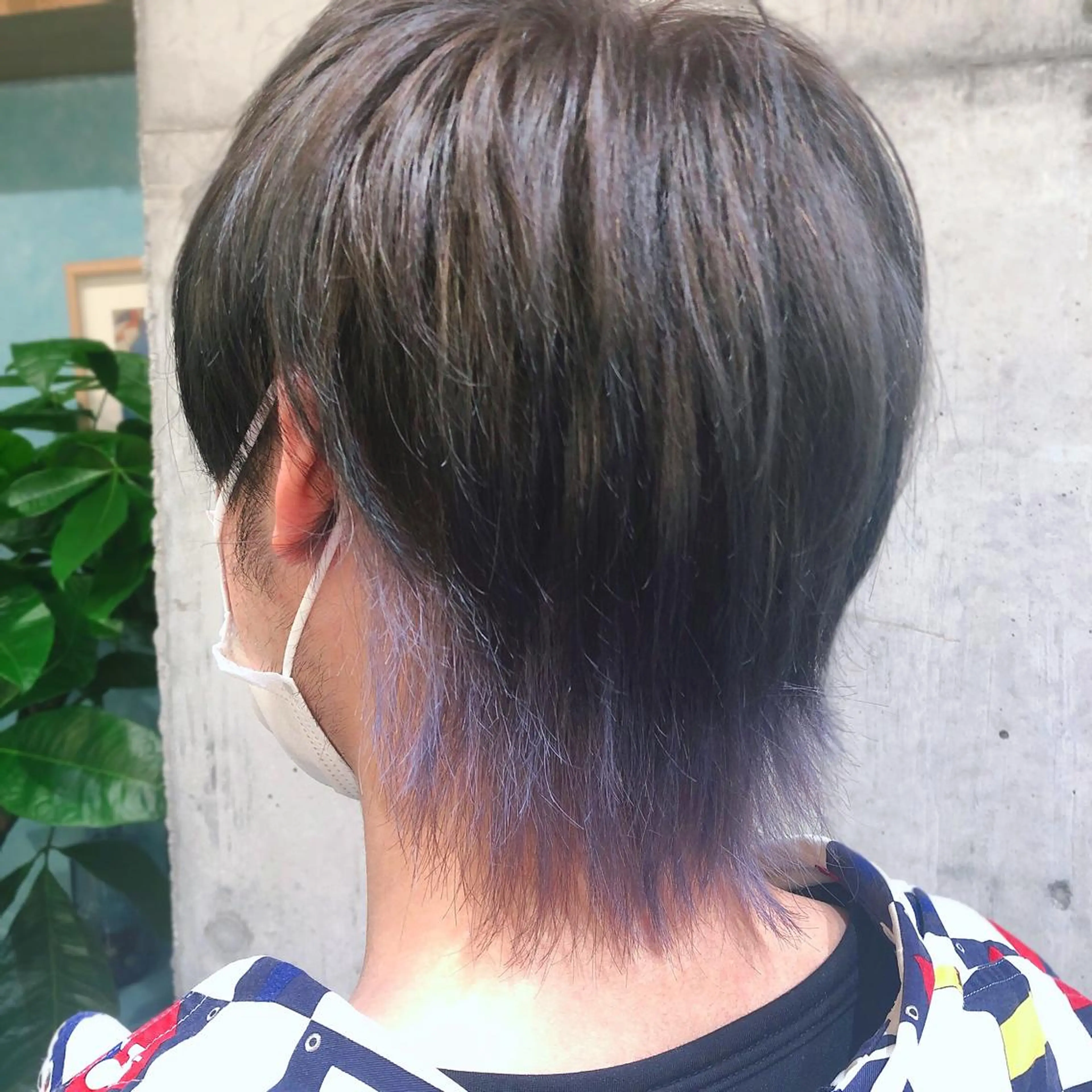 カラー メンズ メンズインナーカラー インナーカラー La fith liebe 京都駅前店所属・🌈ブリーチ特化🌈 MINATOのヘアスタイル