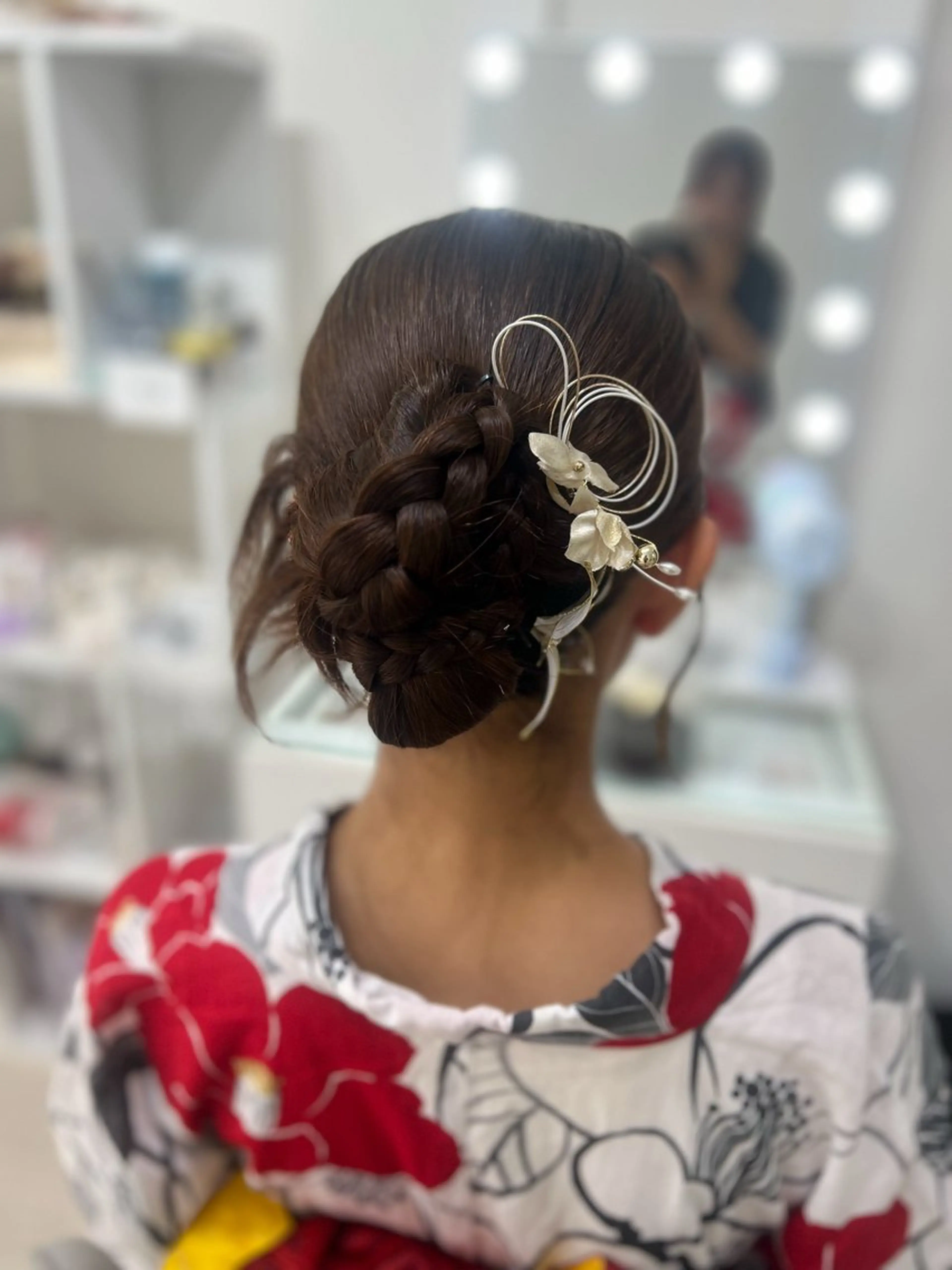 ロング ヘアセット ヘアメイク🎀 佐野 妃都美のヘアスタイル