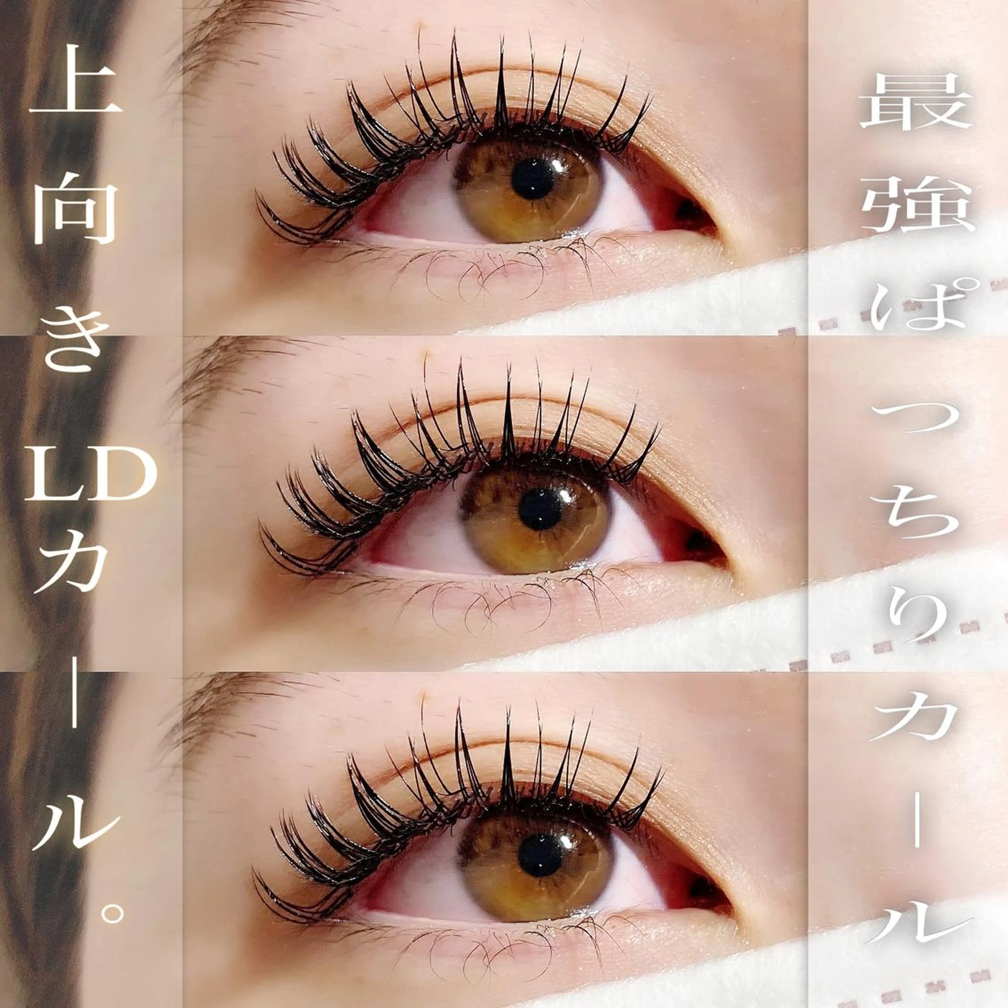 マツエク・マツパ Dカール マツエク nashira -ナシラ- 恵比寿のマツエク・マツパデザイン