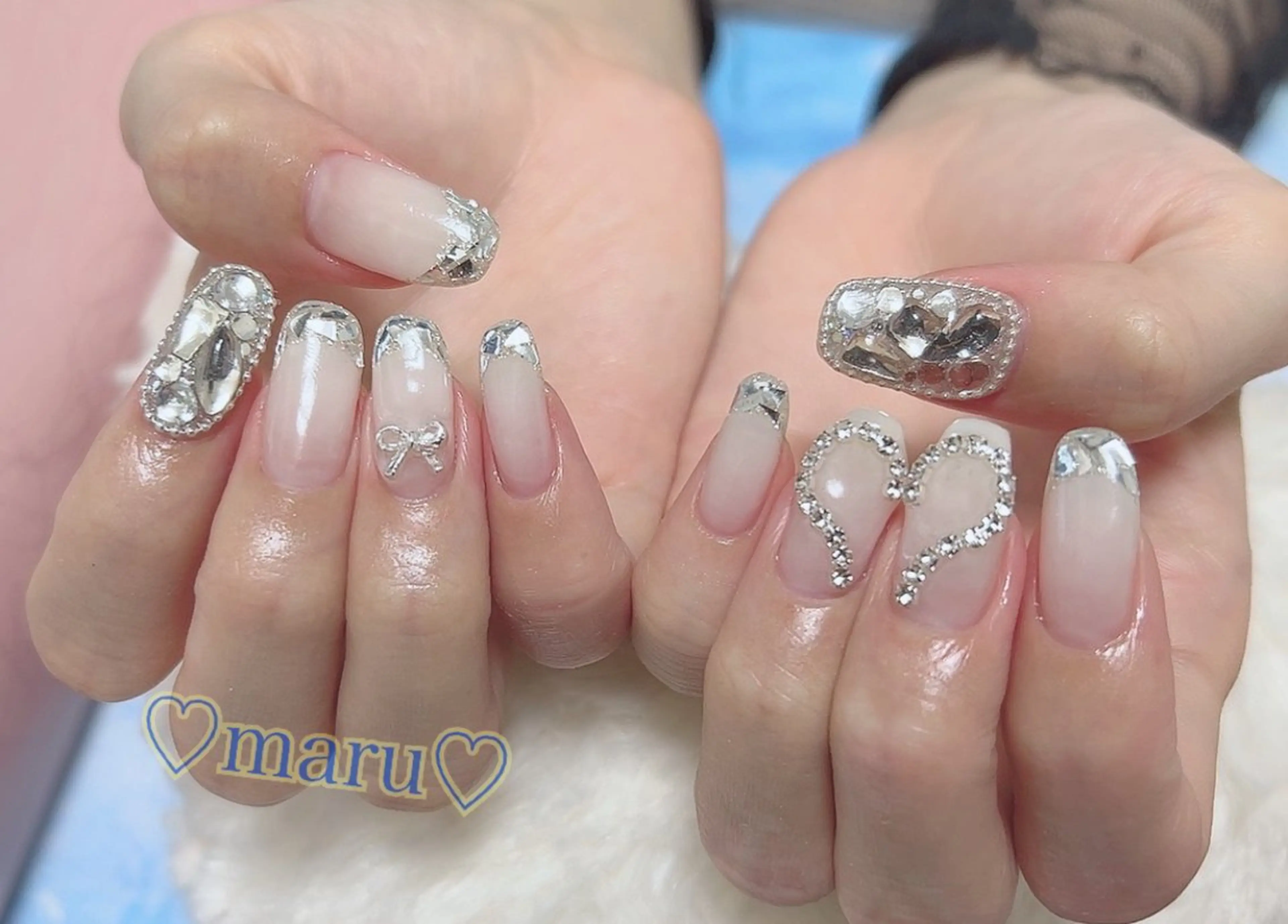 ネイル ハンドネイル フットネイル まるみ ♡のネイルデザイン