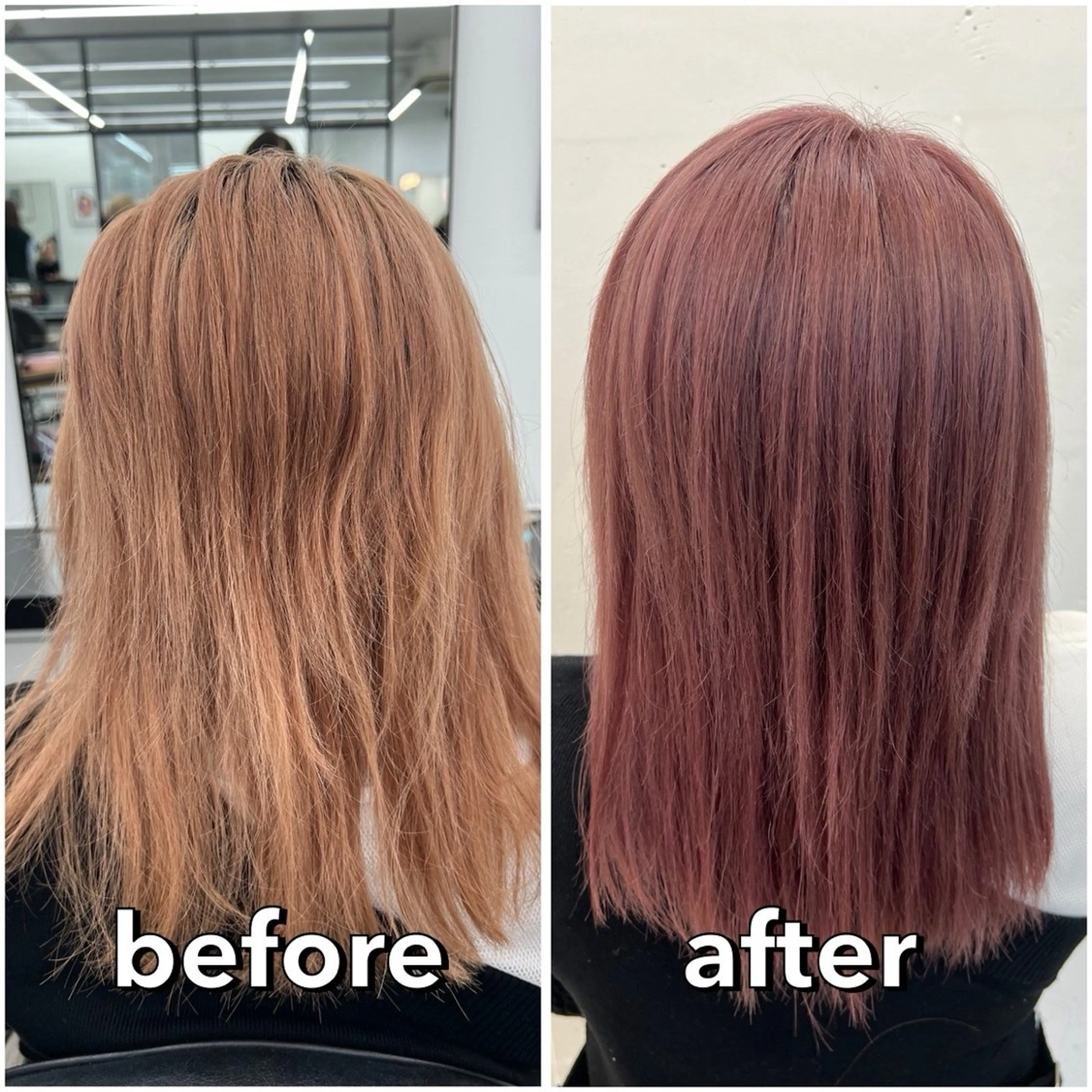 ミディアム カラー 透明感カラー ラベンダーカラー ラベンダーピンク ピンクカラー ヘアカラー トリートメント あすか JILLSTUDIOのヘアスタイル