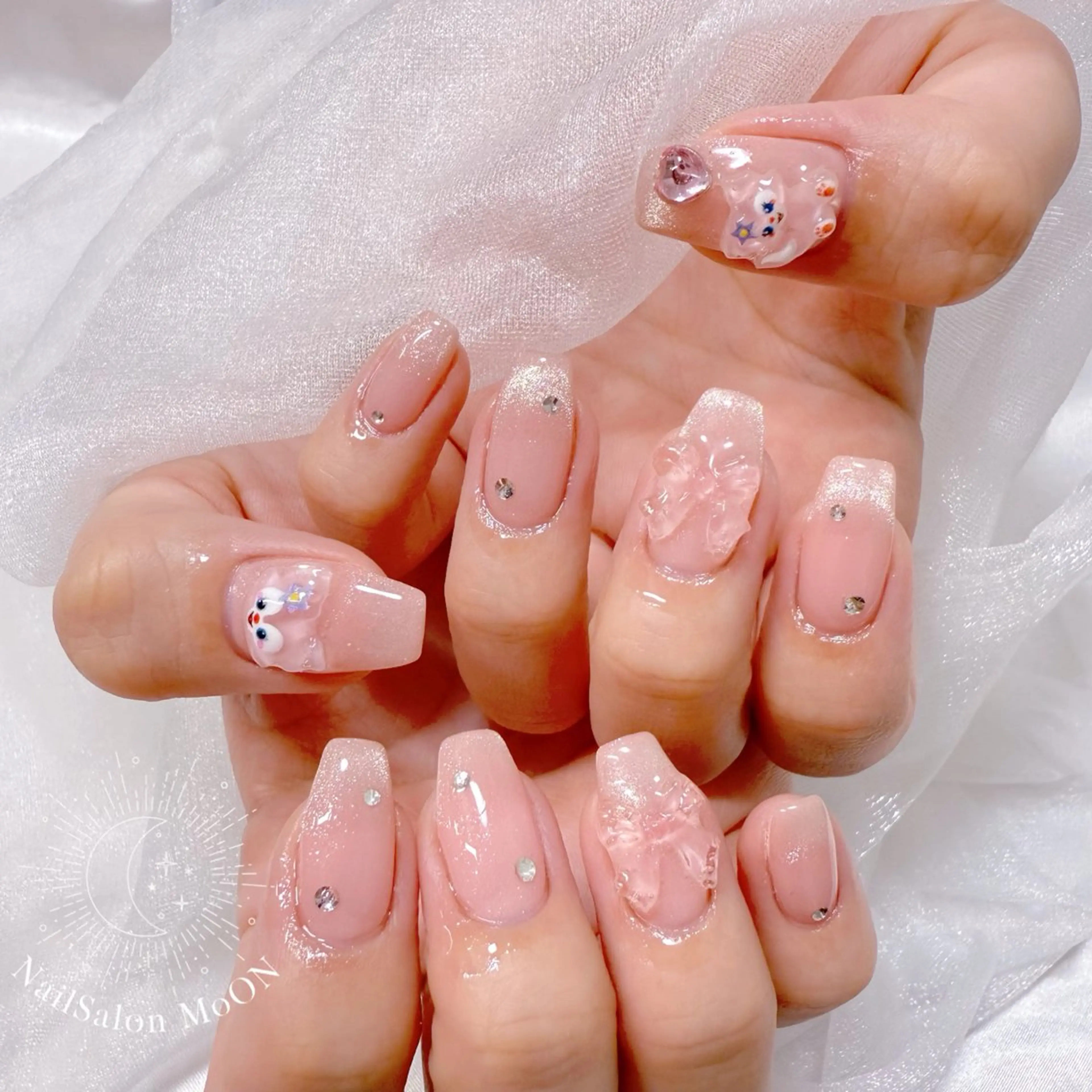 ネイル 持ち込み ハンドネイル ハンドケア ⓂⓔⒼⓤ ...❤︎のネイルデザイン