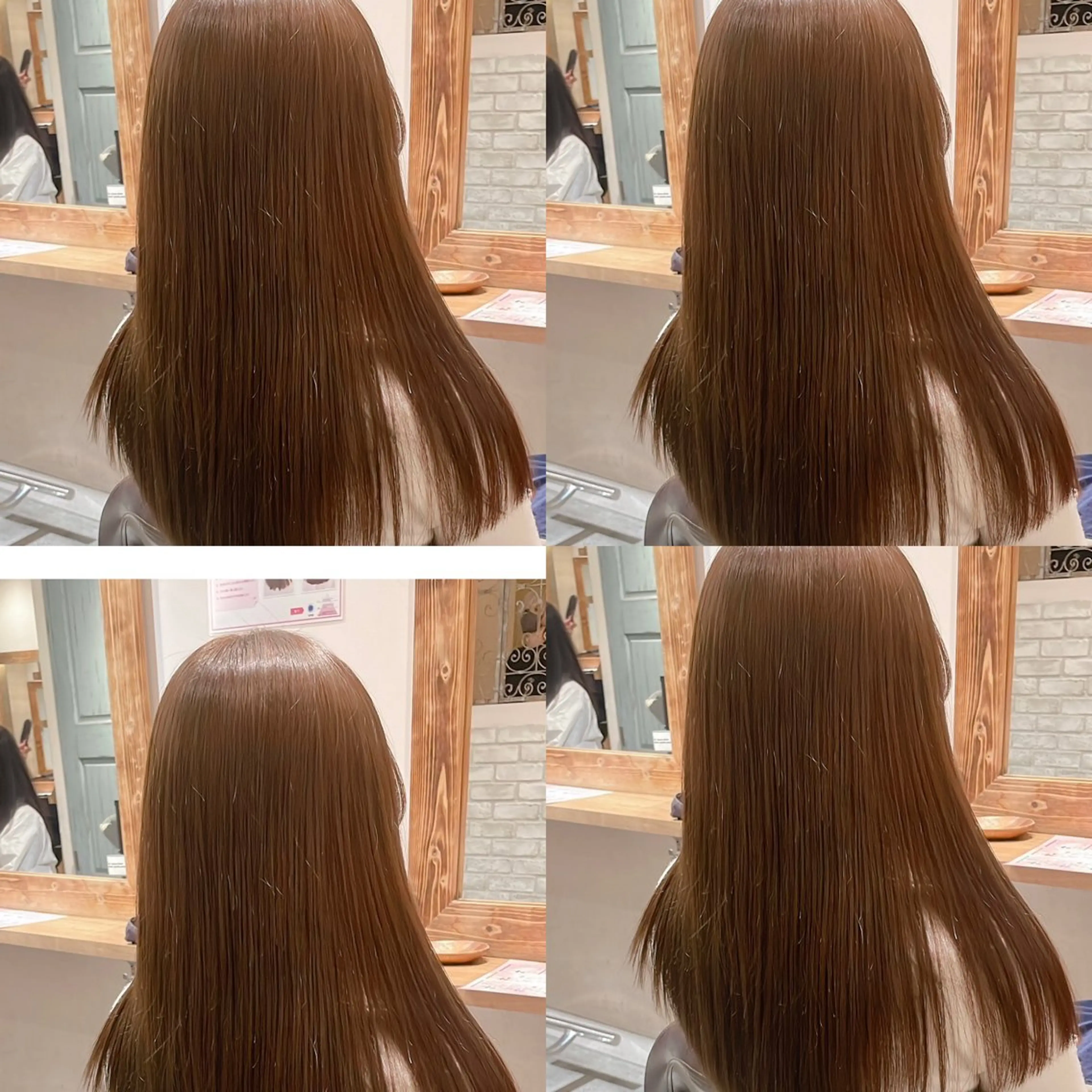 ミディアム カラー 艶カラー🦋髪質改善 🫧MINAMIのヘアスタイル