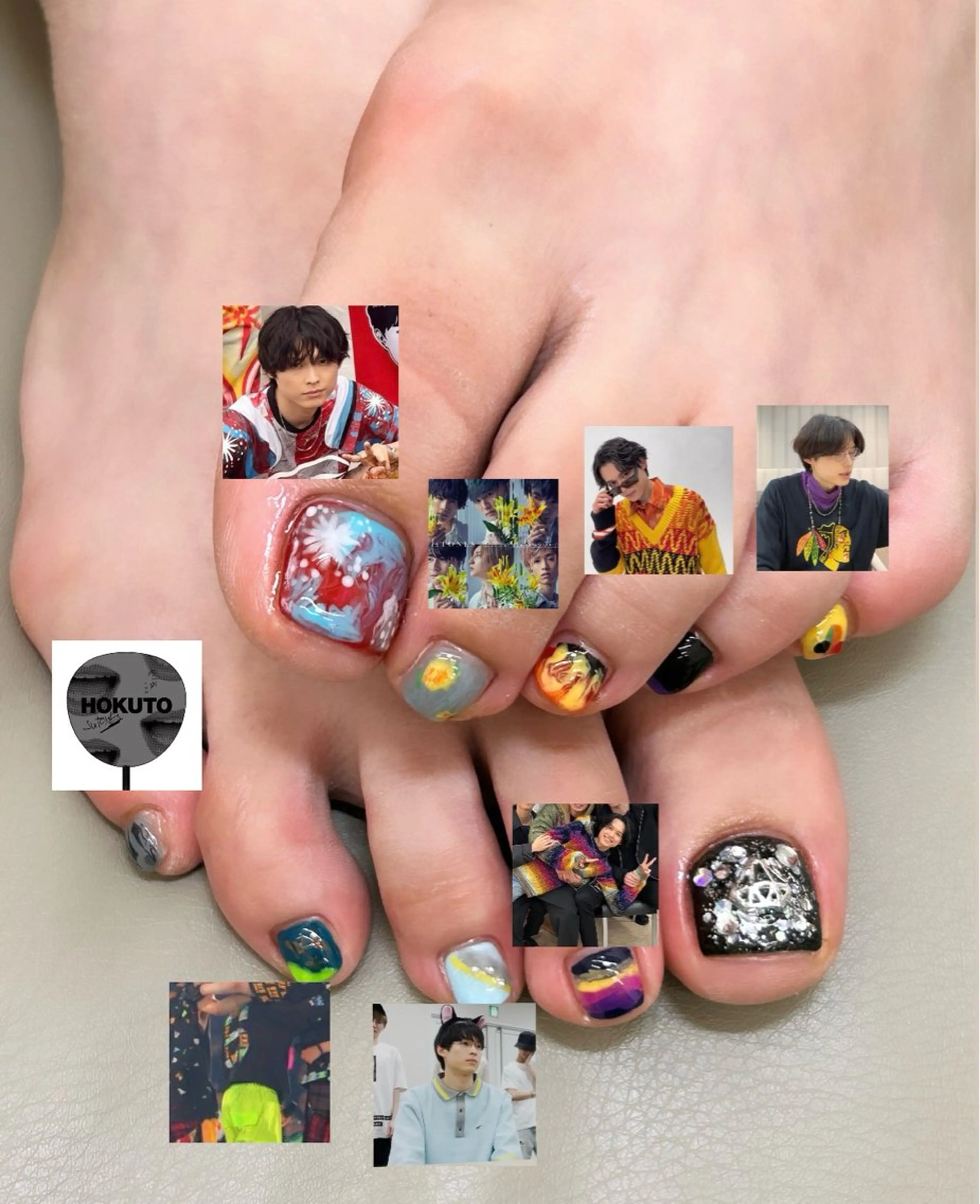 ネイル フットネイル プライベートネイルサロンone nail所属・one nail 【カラフル/個性派】のネイルデザイン