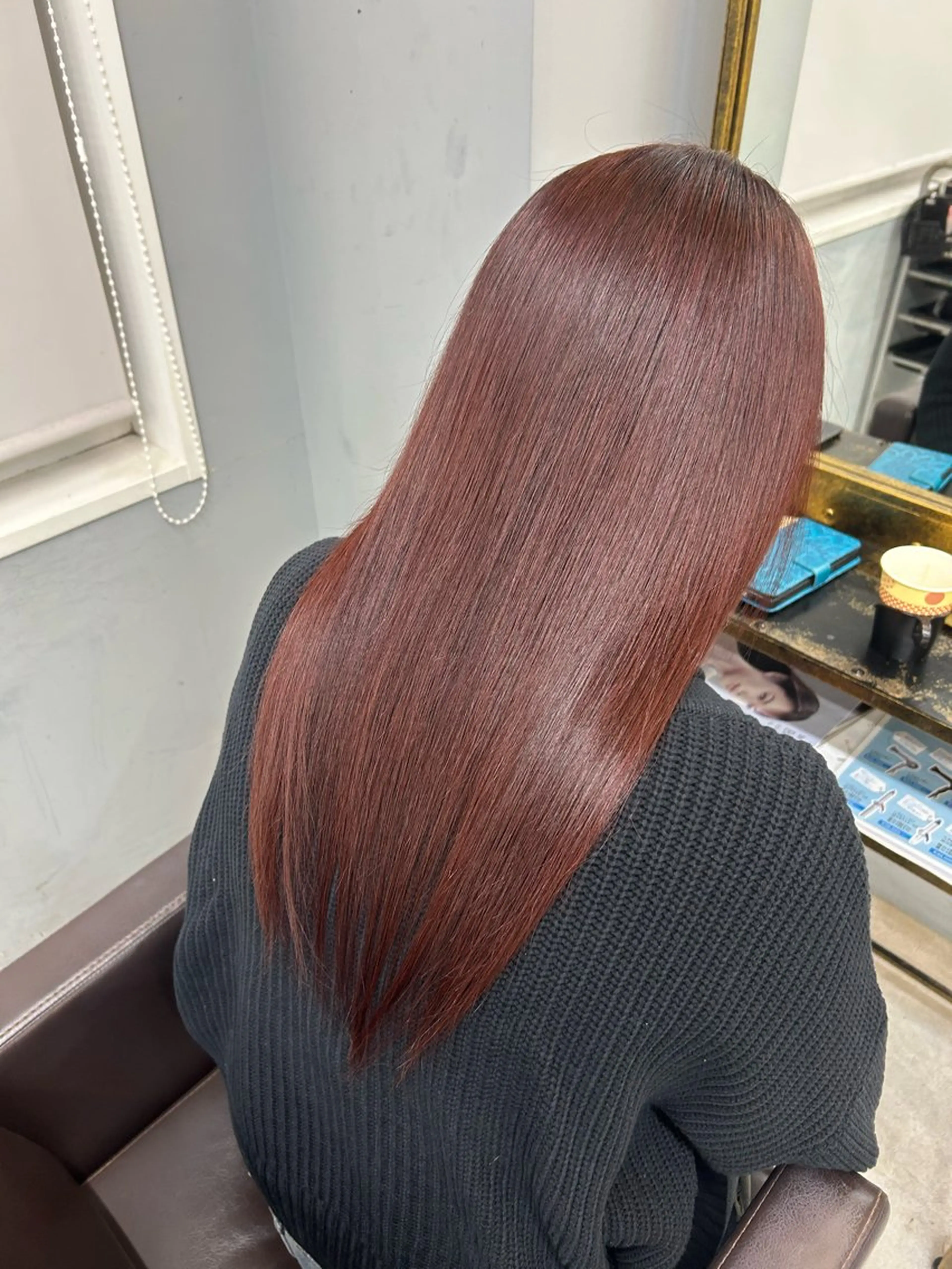ロング カラー hair atelier OZ桑野店所属・阿佐見 若菜のヘアスタイル
