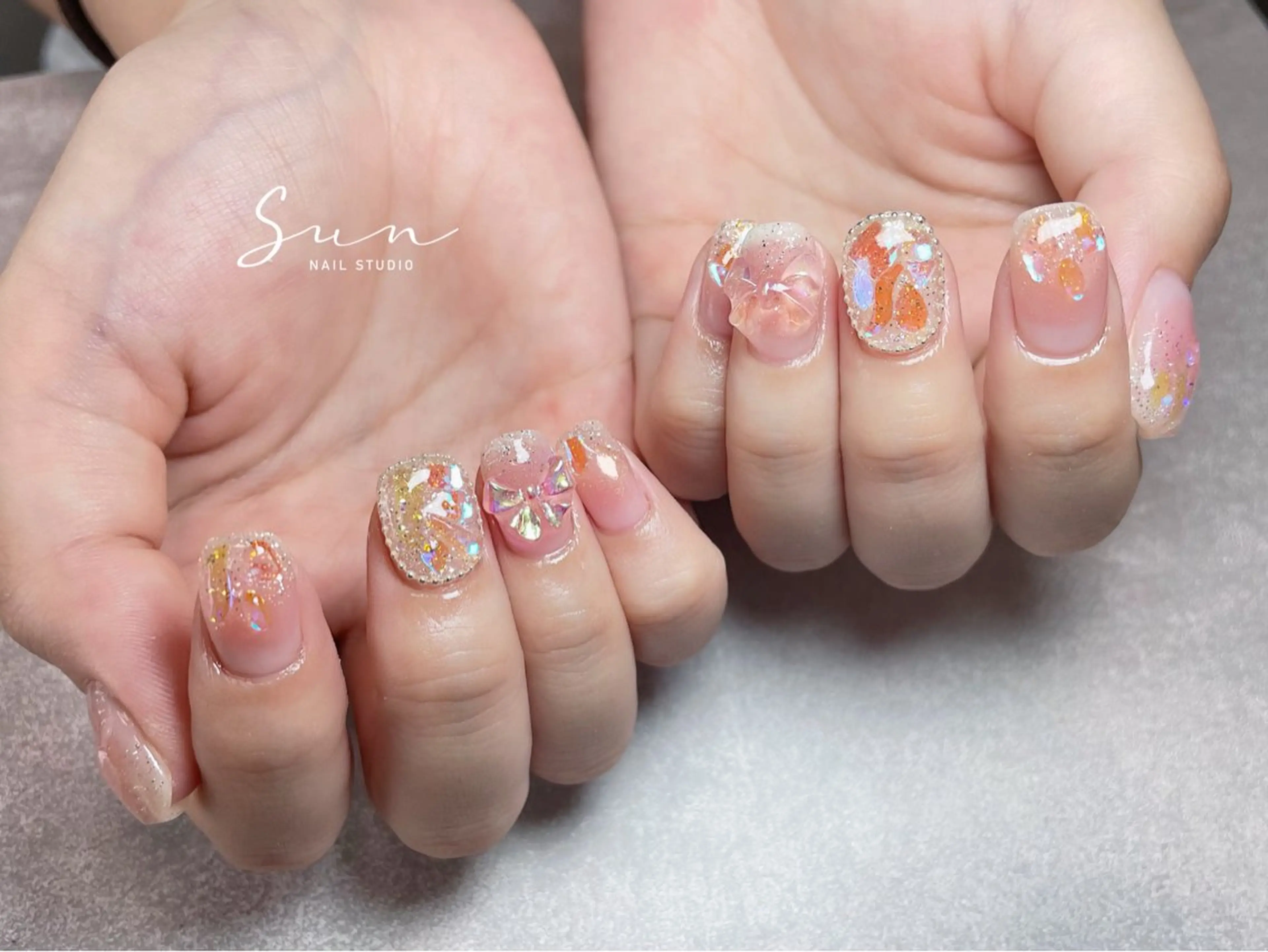 ネイル ハンドネイル ハンドケア SUN nail上本町のネイルデザイン