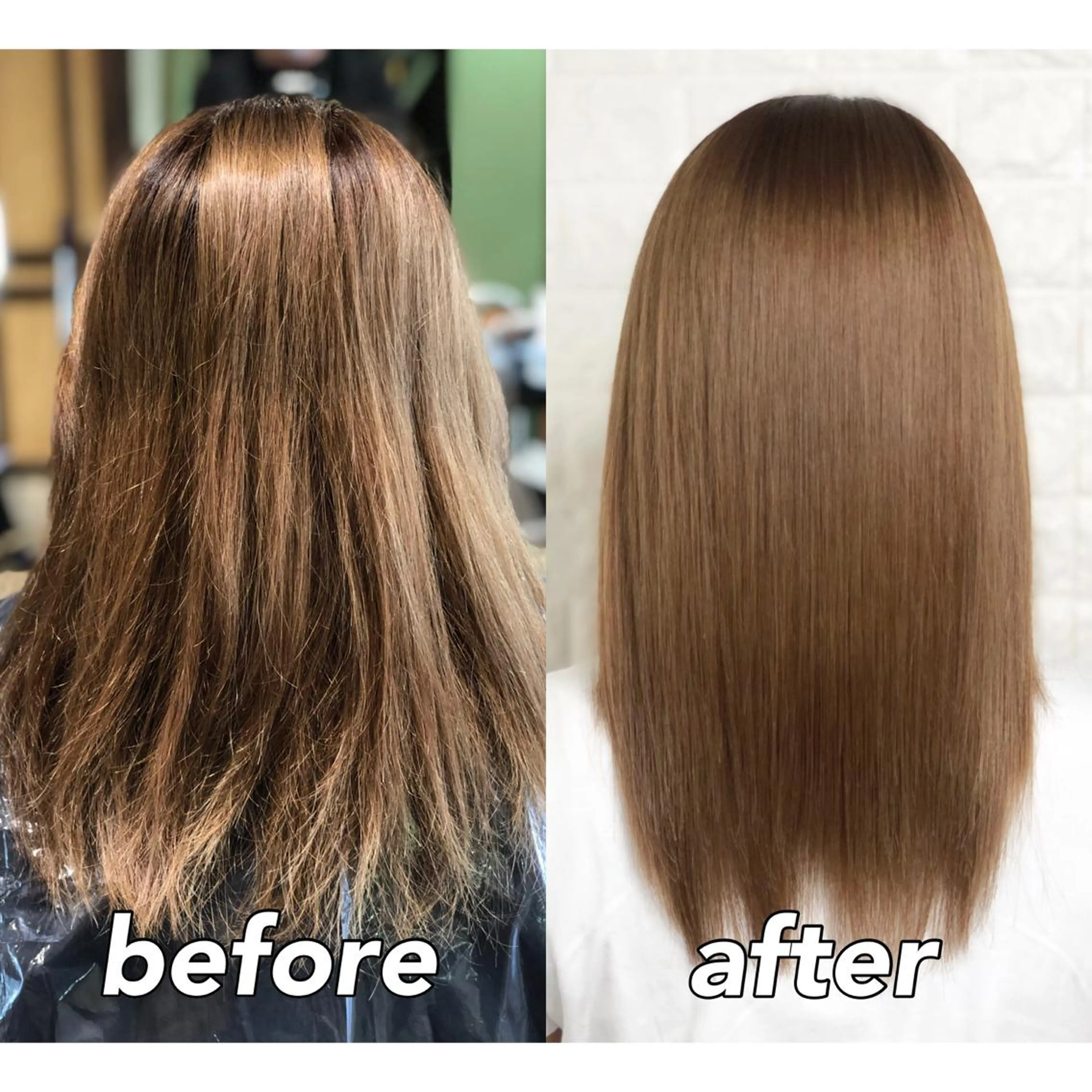 ミディアム パーマ 髪質改善 縮毛矯正 ストレートパーマ KIZU 髪質改善 オカルト怪談のヘアスタイル