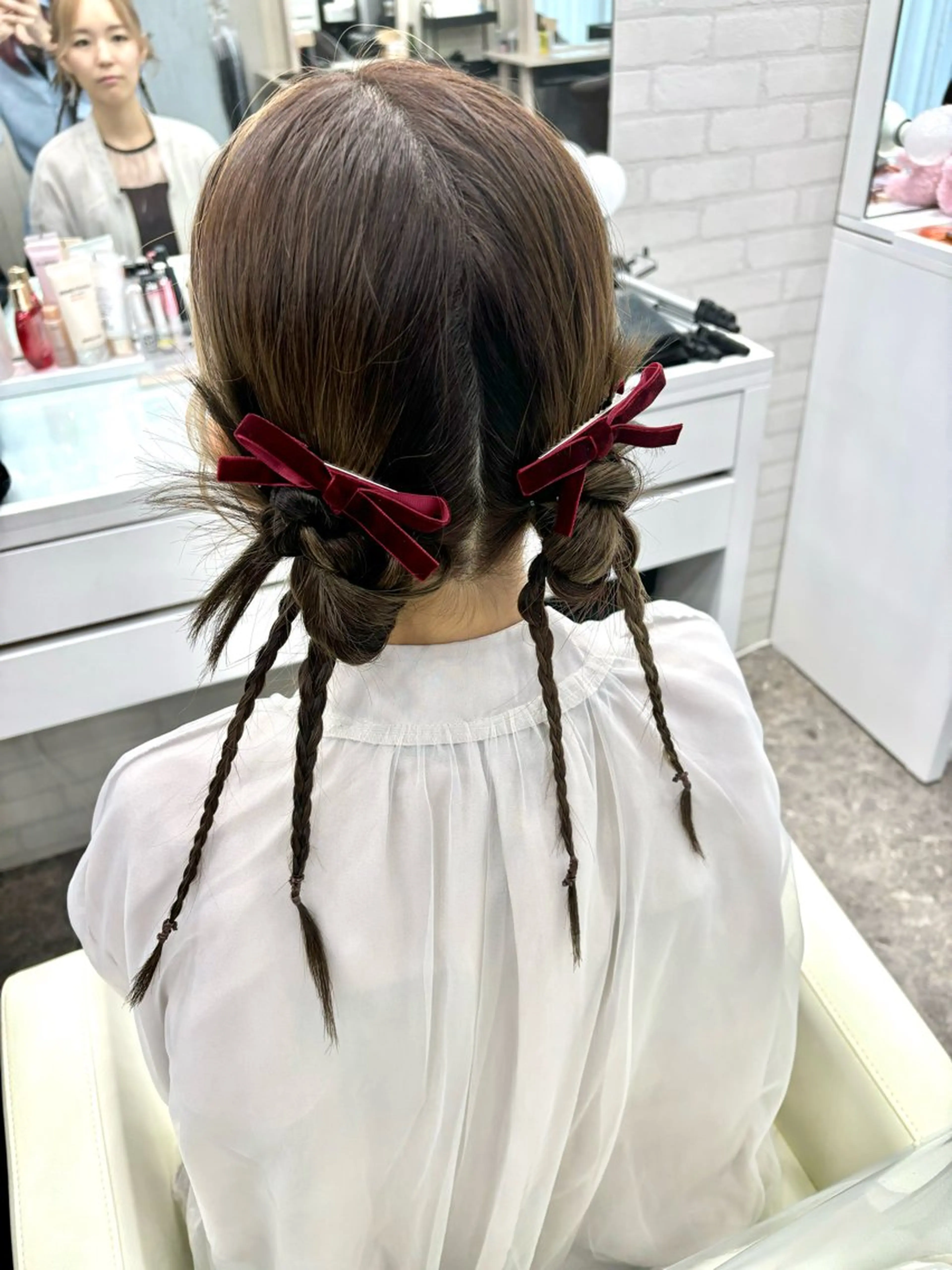 ヘアアレンジ MINAMI 미나미🩵のヘアスタイル