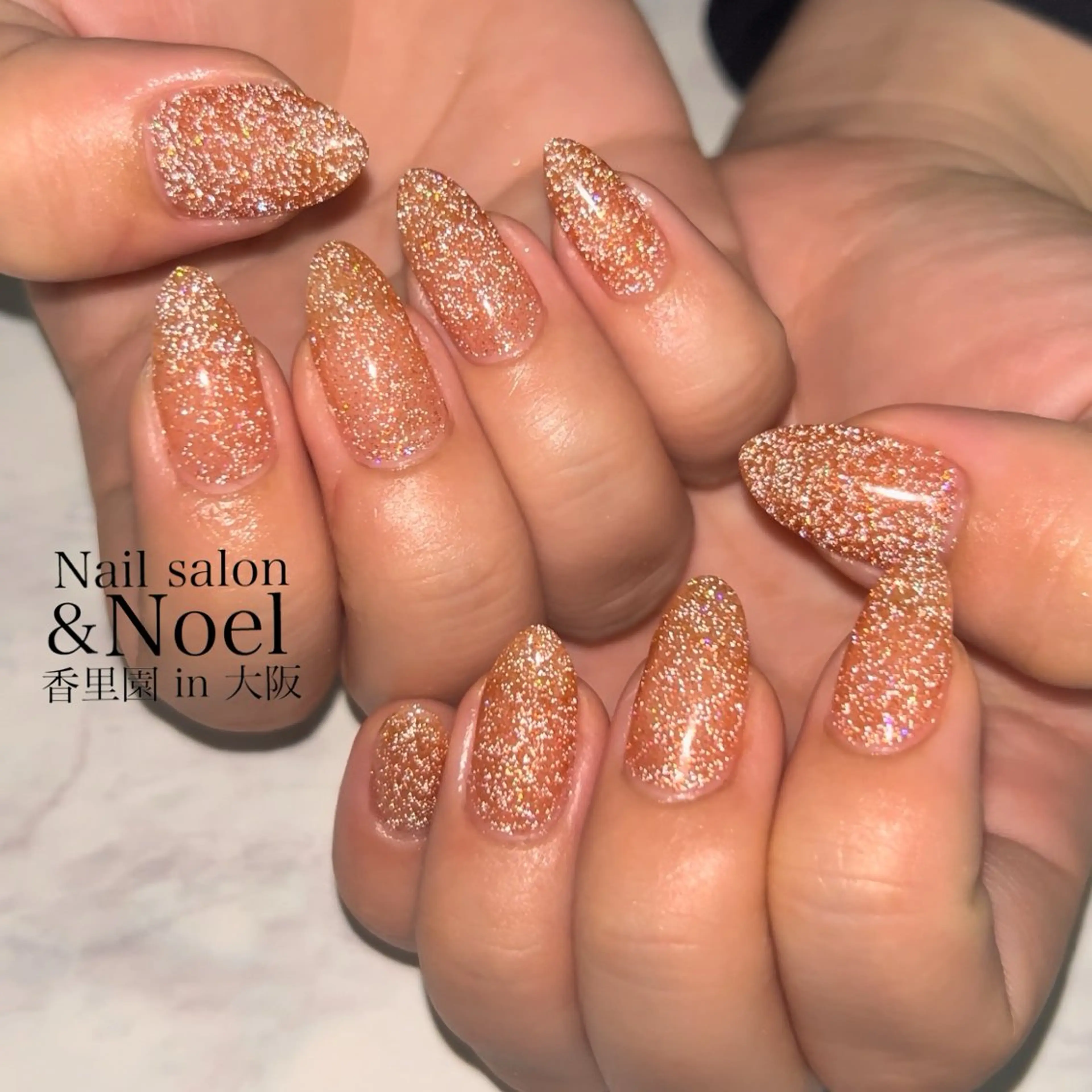 ネイル ハンドネイル Nailsalon  &Noel所属・もも 🍑のネイルデザイン