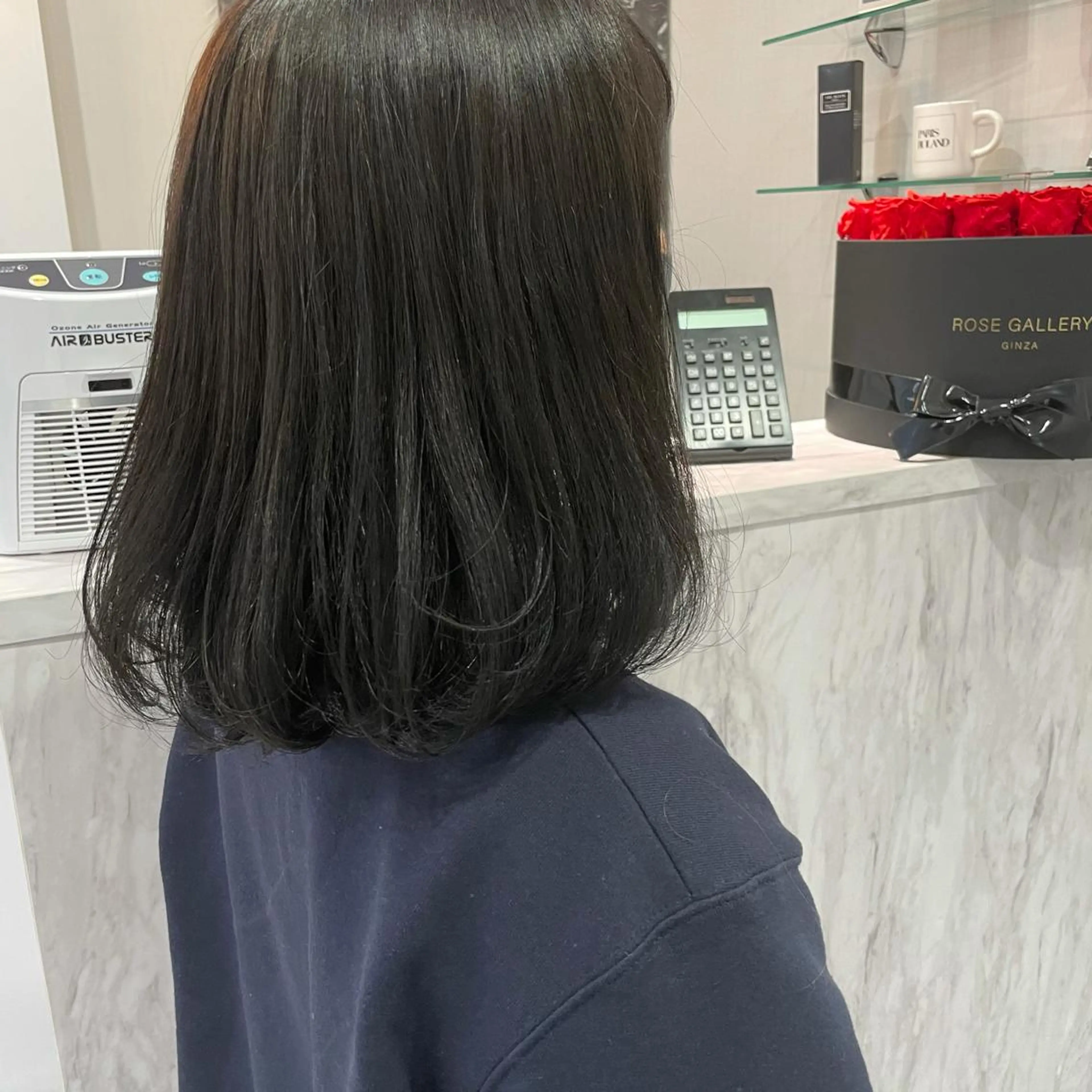 ミディアム カラー 今村 南穂のヘアスタイル