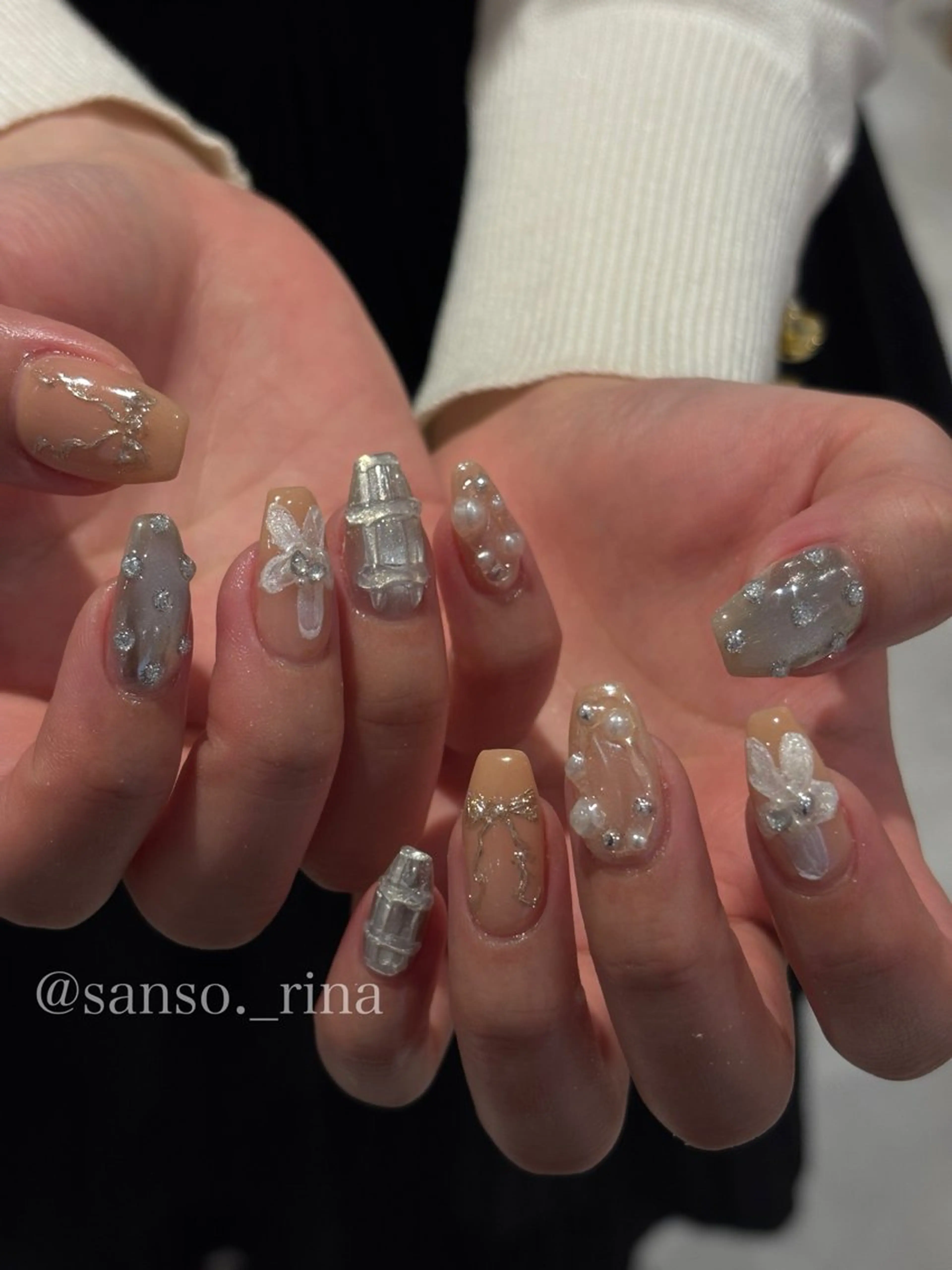 ネイル nuu  栄所属・早川 里奈のネイルデザイン