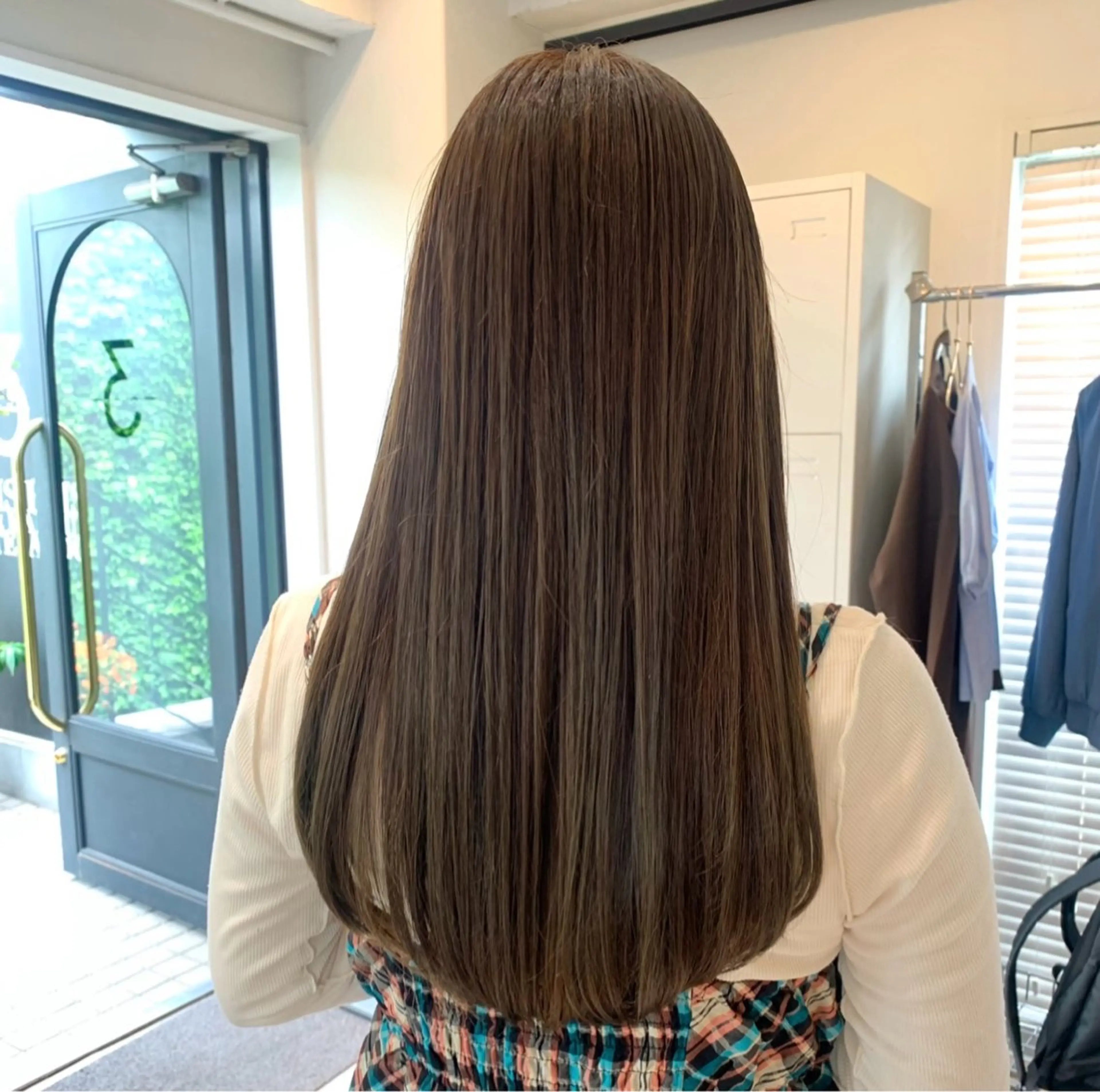 ロング ロング トリートメント ULTOWA🩵 佐取歩のヘアスタイル