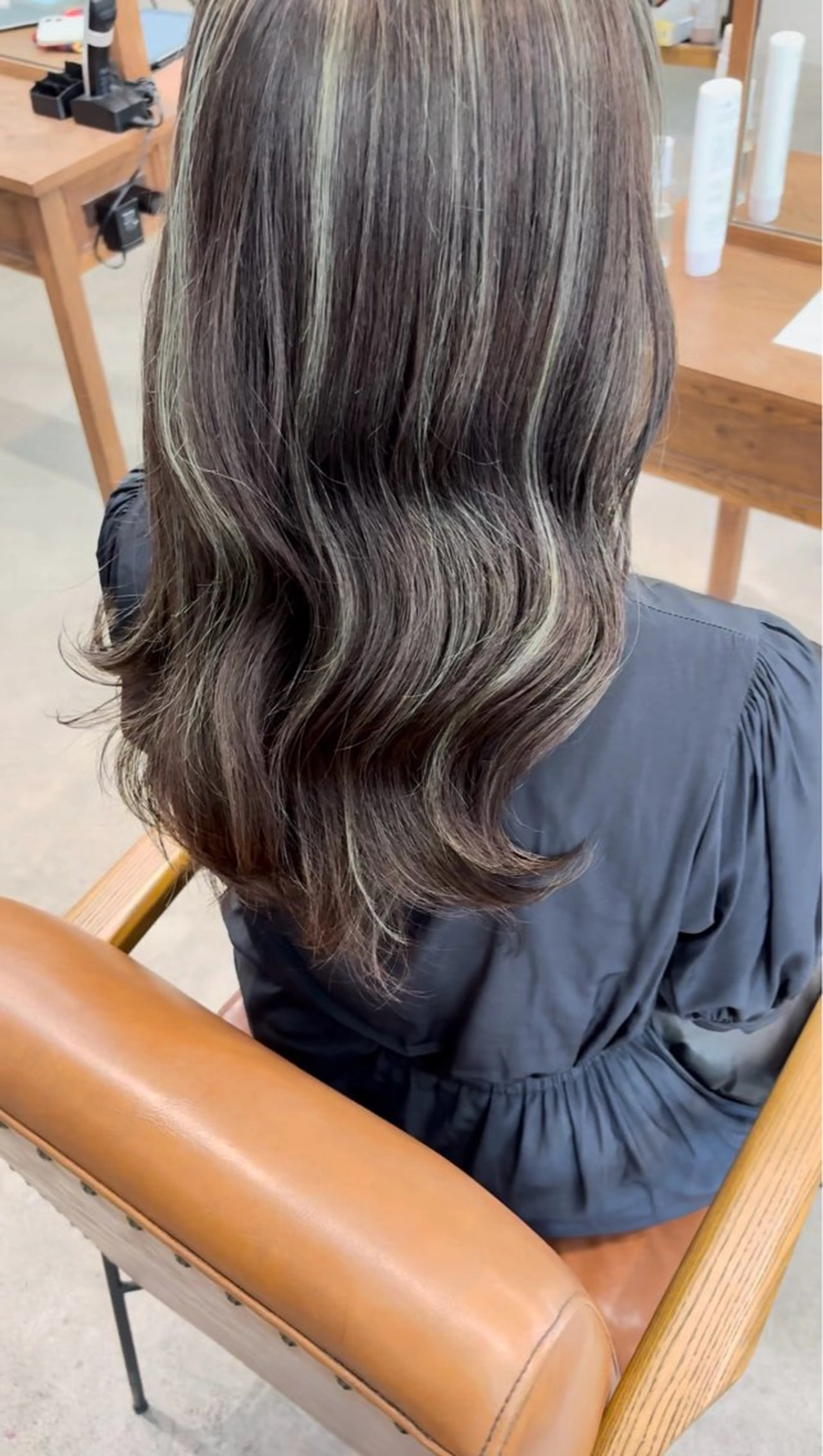 セミロング カット ヘアカラー トリートメント Nicoru*所属・SONO 【一宮】のヘアスタイル