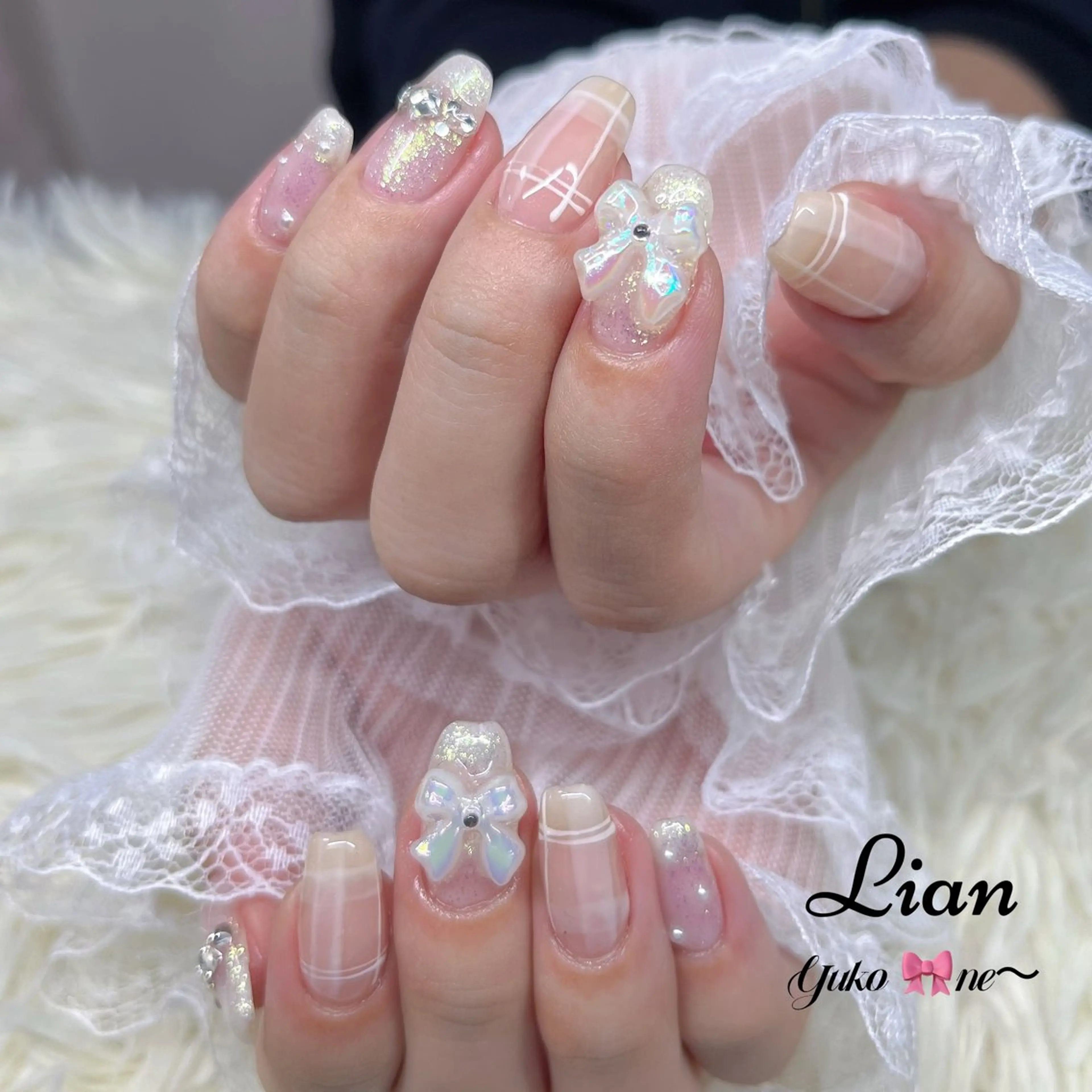 ネイル ハンドネイル ネイルサロン　Lian所属・Lian Yulilianのネイルデザイン