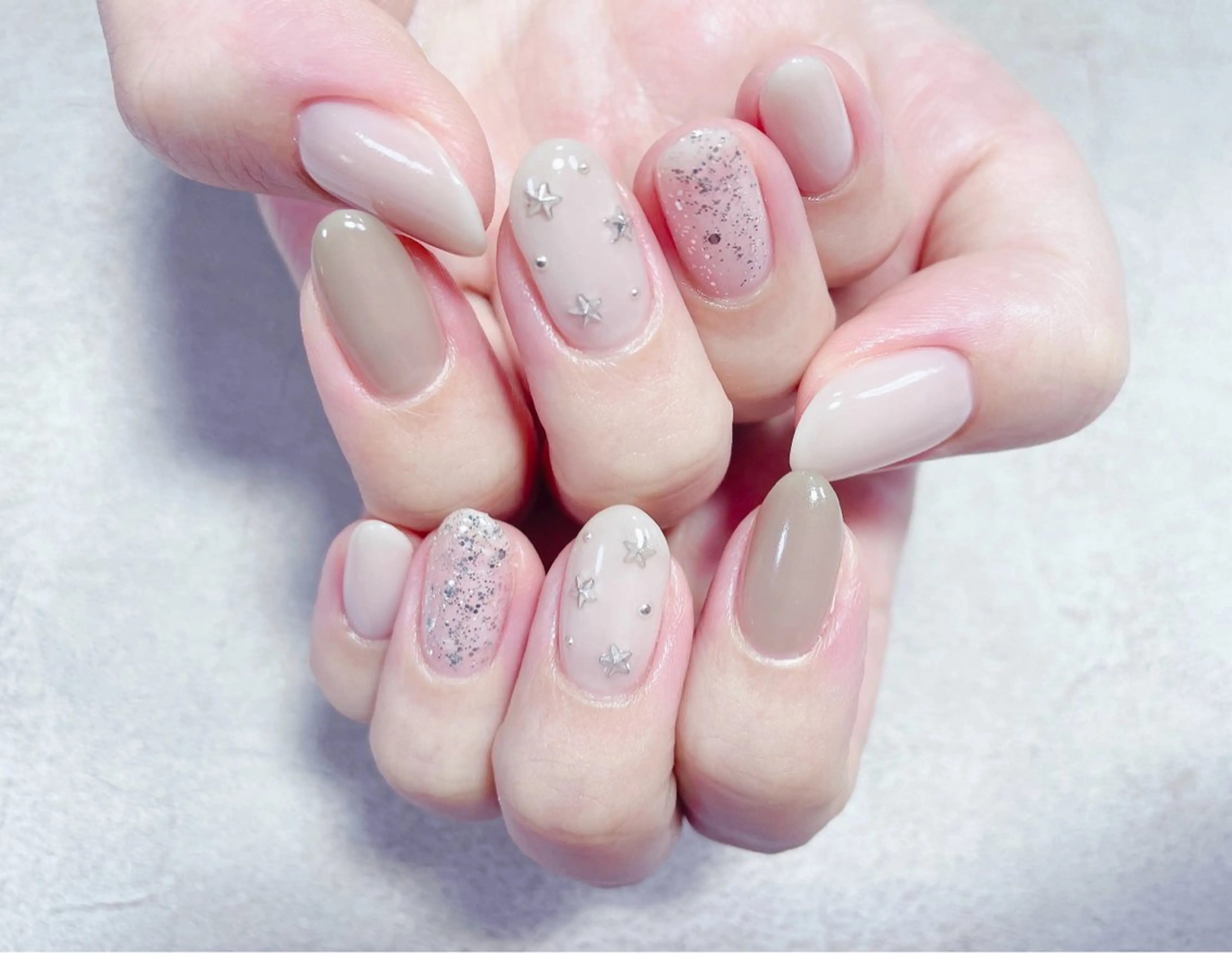【オフィスネイル】Naturalコース✨️(アート1~2本)※必ずオフありorオフなしお知らせください！の写真