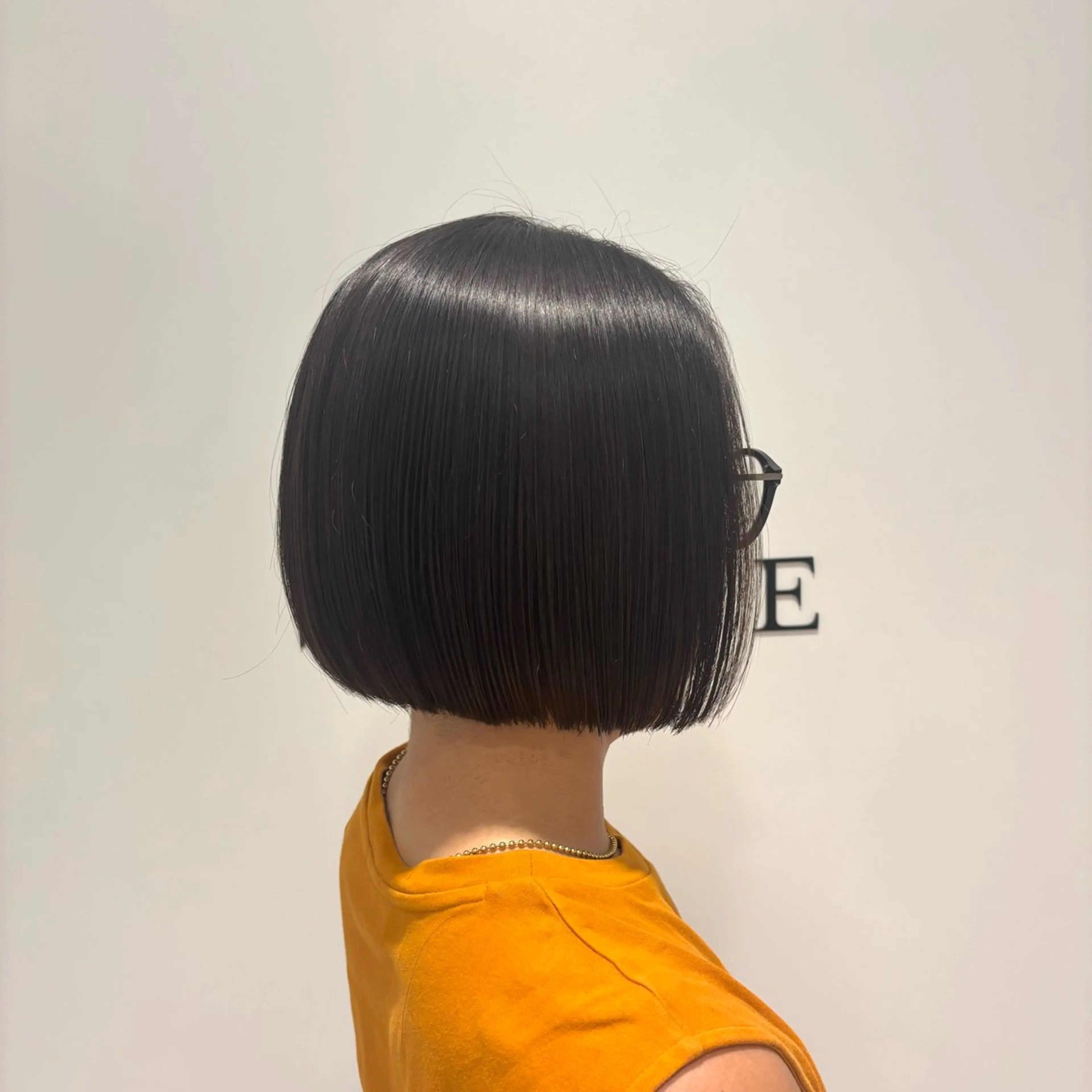 ショート ボブ カット 艶カラー/アレンジ 田上素直のヘアスタイル