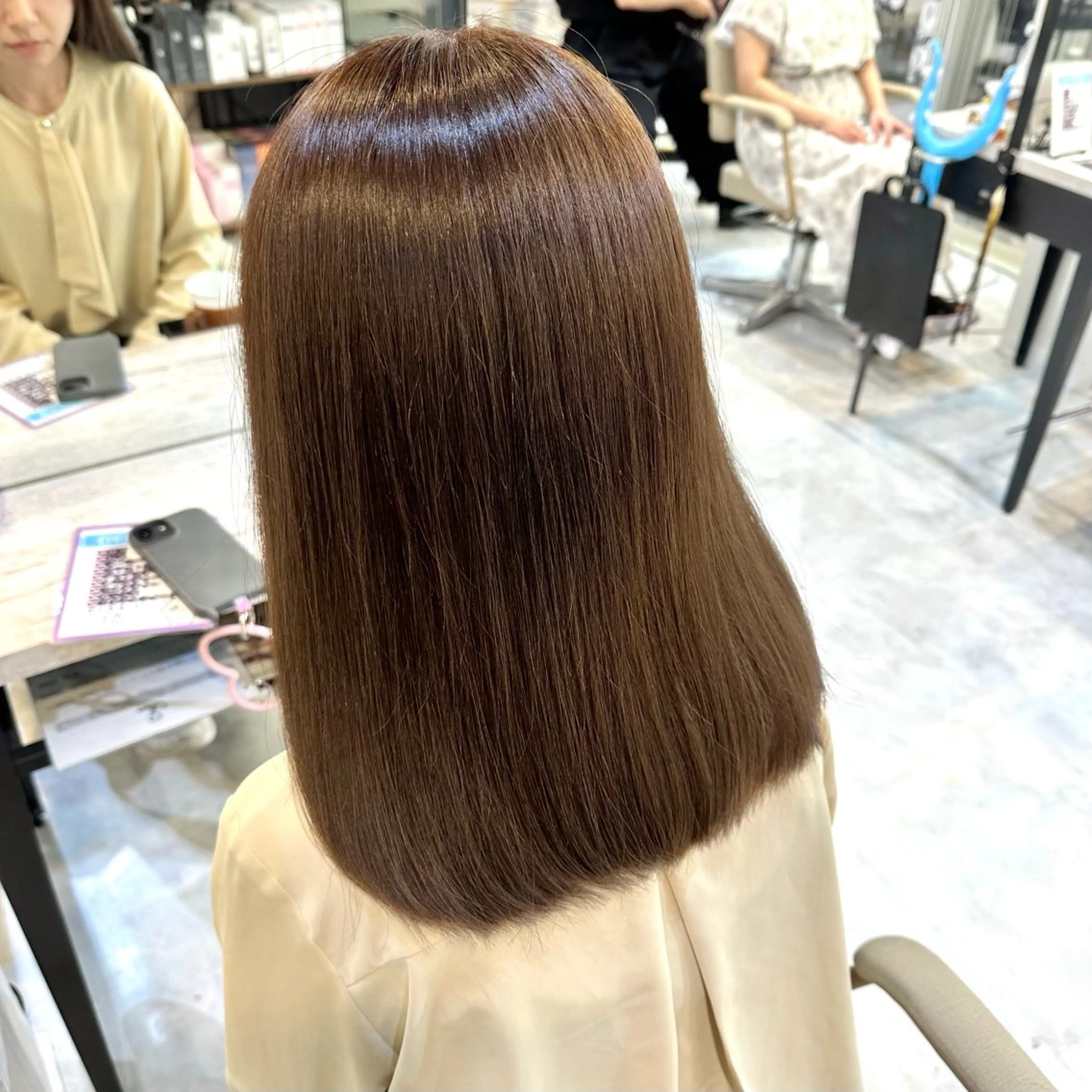 ミディアム カラー ハイトーン/ブリーチ 🫧みずほ🫧のヘアスタイル