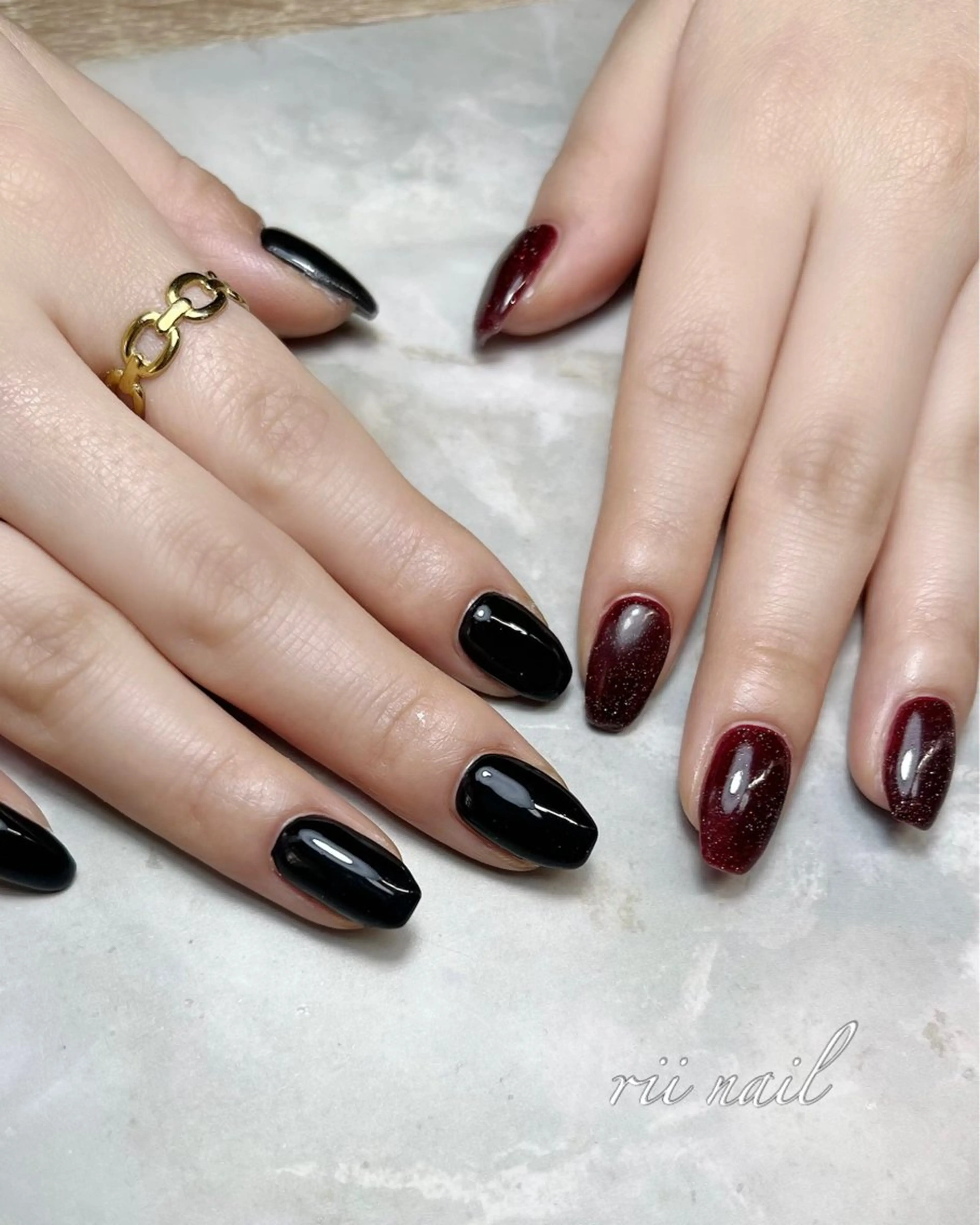ネイル ワンカラーネイル ハンドネイル rii 　nail所属・rii  nail rikoのネイルデザイン