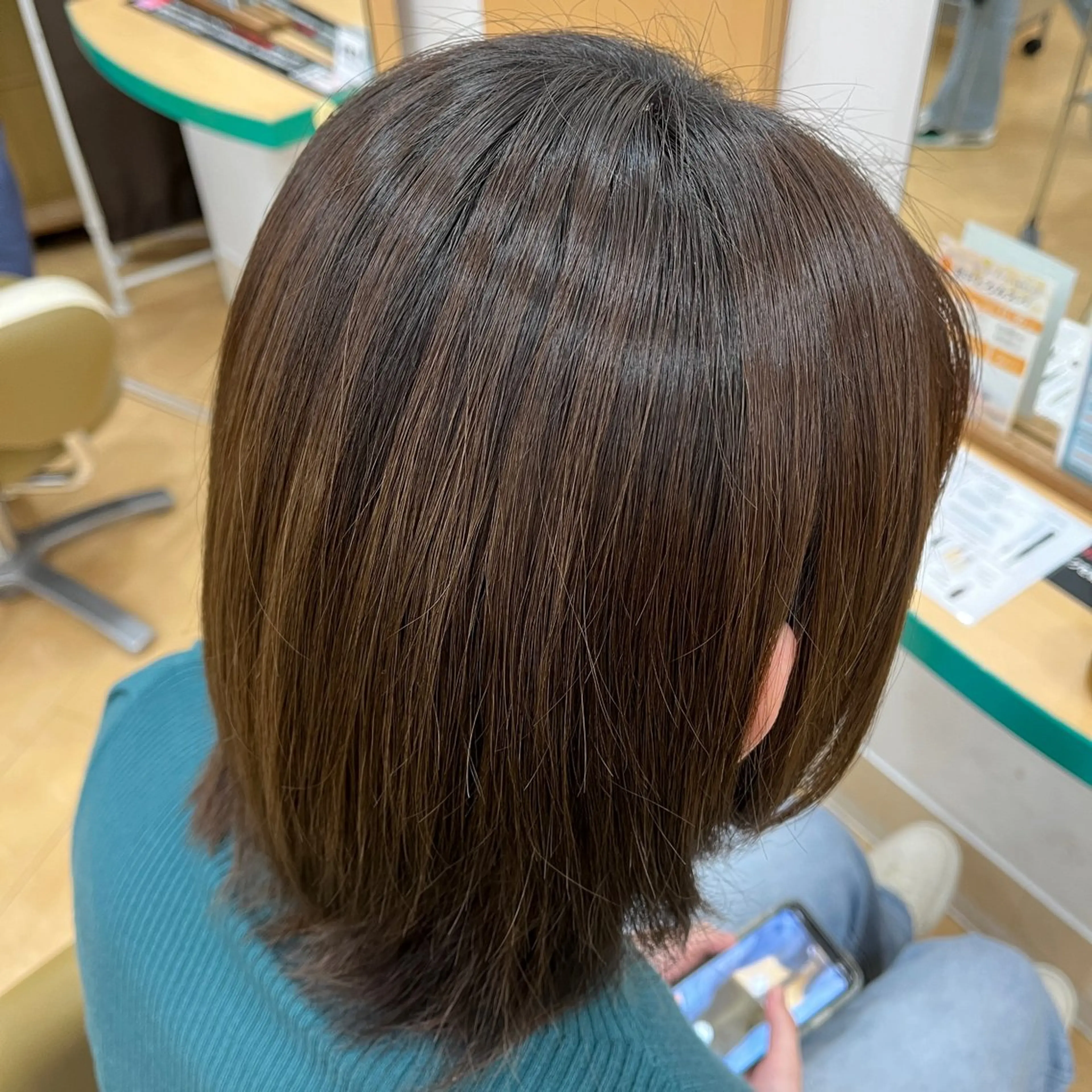 ショート カラー ブラウンカラー 透明感カラー 池亀はるな/府中/ モデル募集中🌺のヘアスタイル