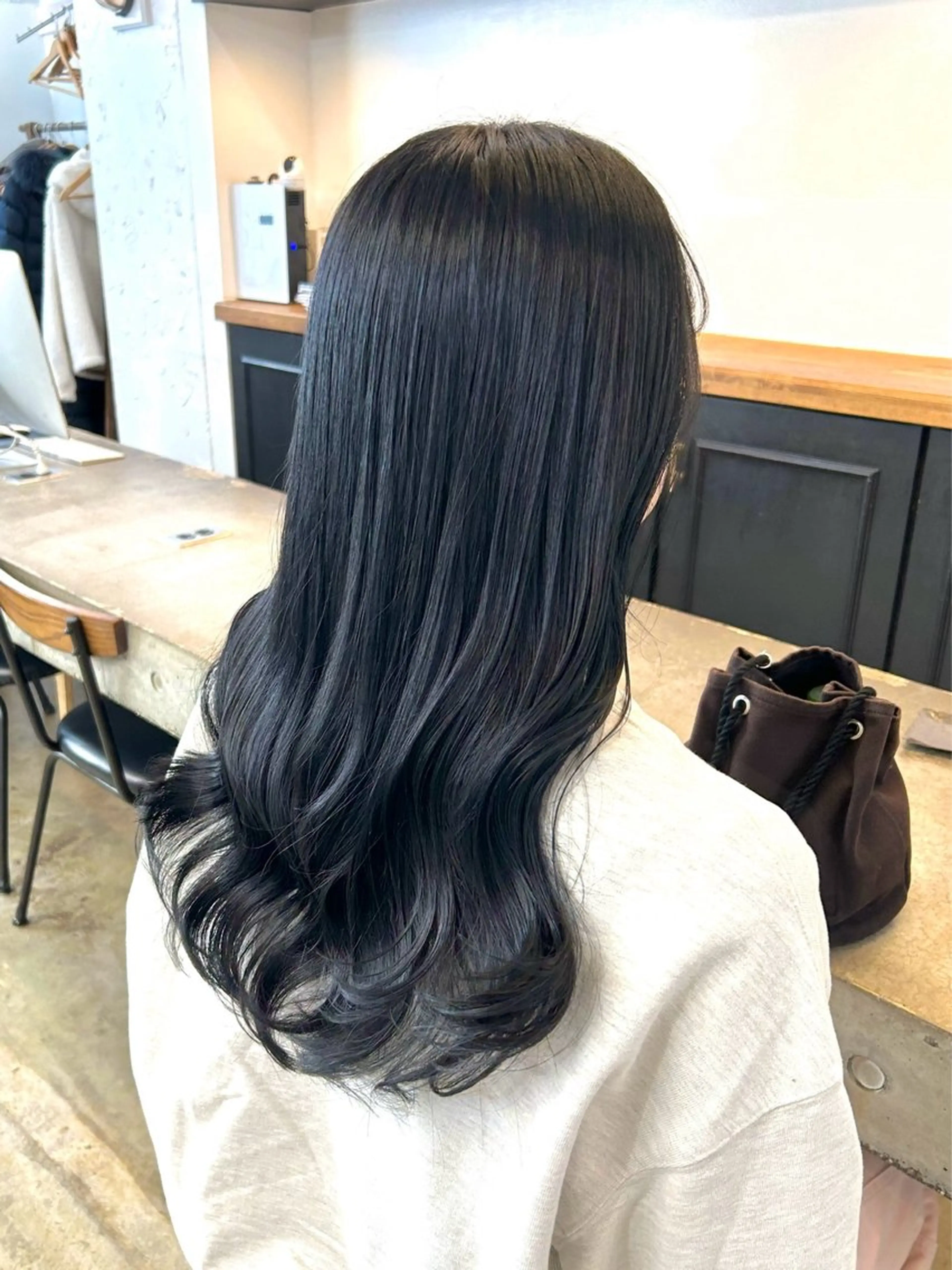 ロング カラー ヘアアレンジ ヘアカラー トリートメント 🎀暖色カラー🎀 ♡yurika♡のヘアスタイル