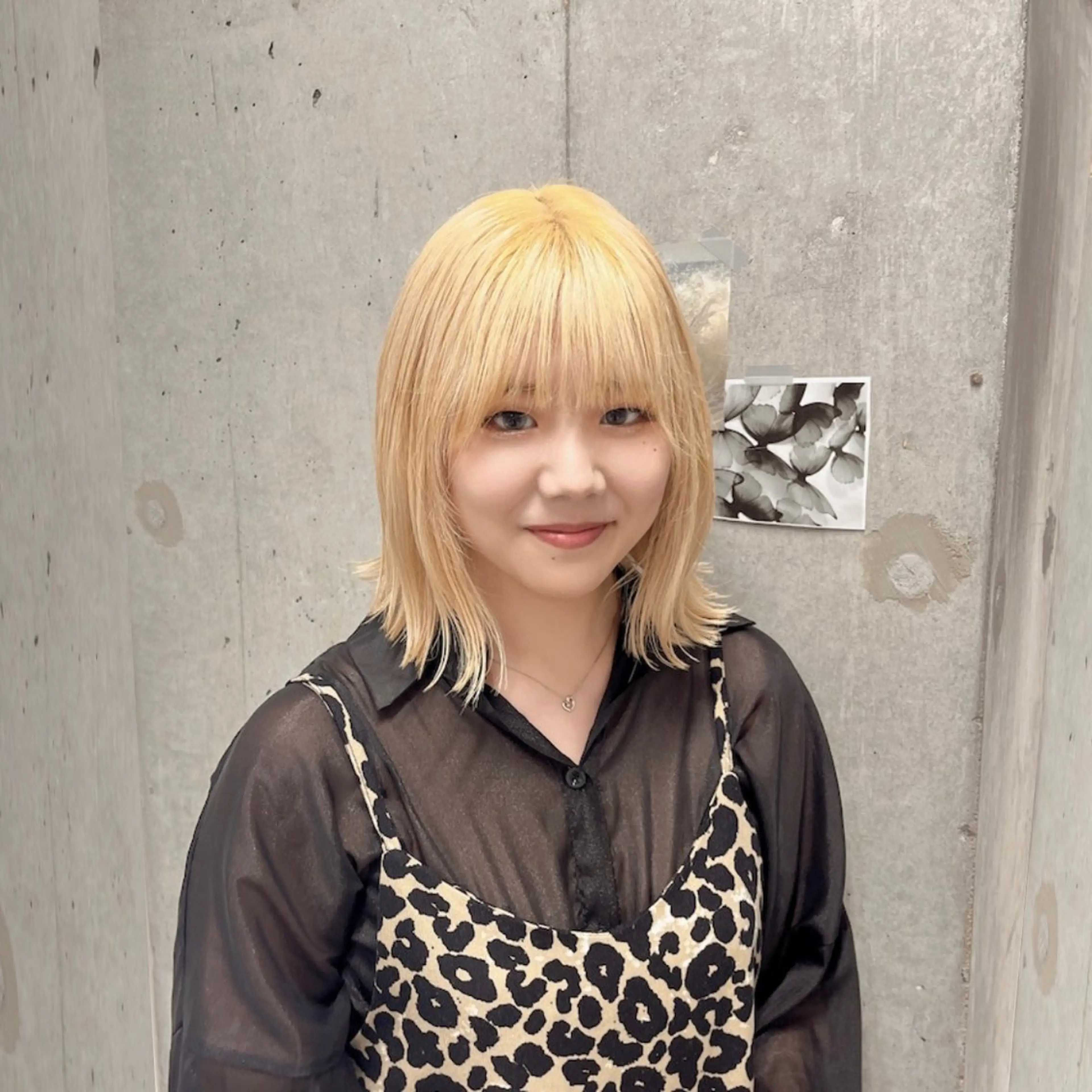 ショート カラー ブロンド ねいるとあいの店キュプレ橘通店所属・harua キュプレ/アイリストのマツエク・マツパデザイン