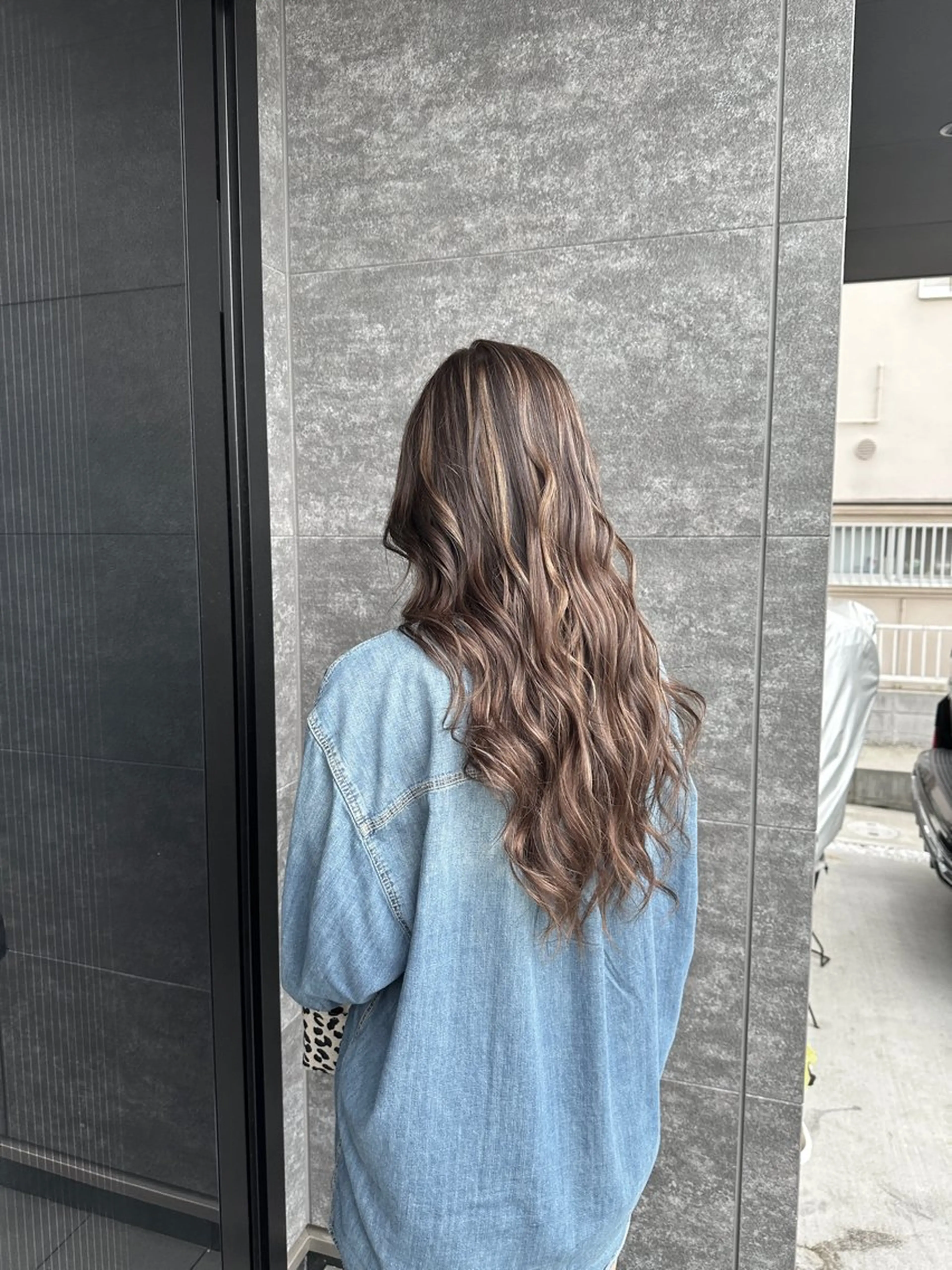 ロング カラー ヘアカラー Designer EGGのヘアスタイル