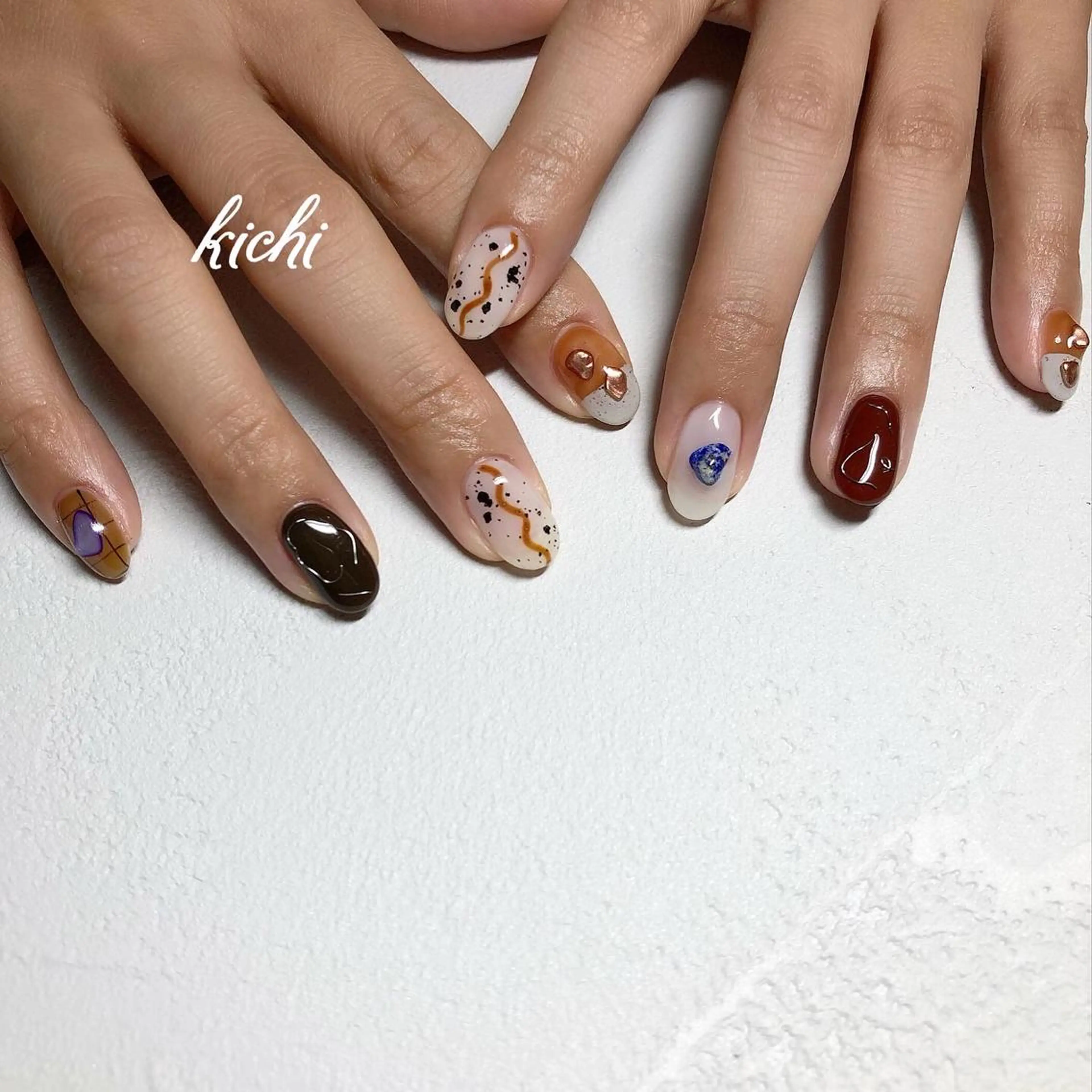 ネイル kichi･:* みじゅのネイルデザイン