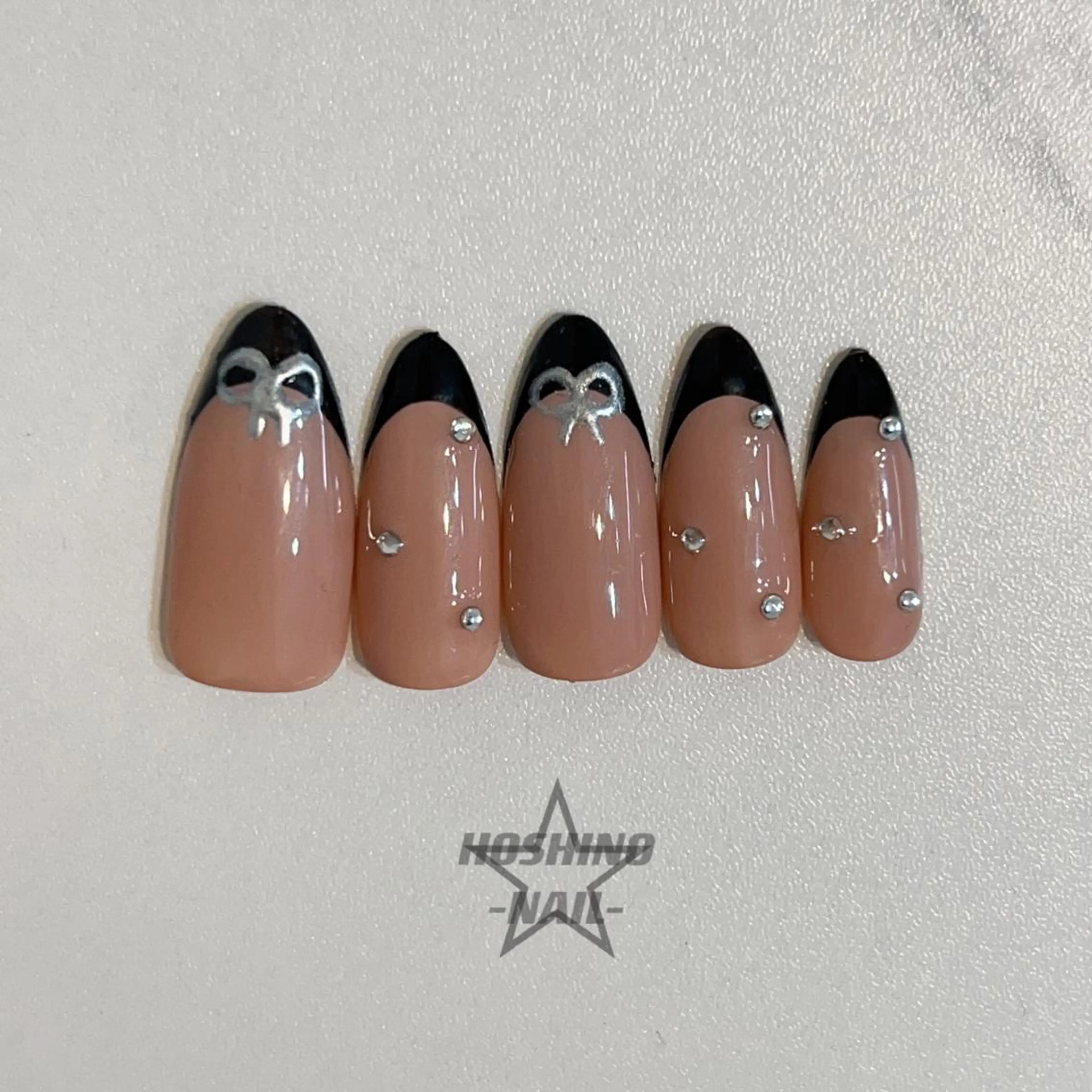 メンズ ネイル フレンチネイル ★HOSHINO NAIL★新宿店のネイルデザイン