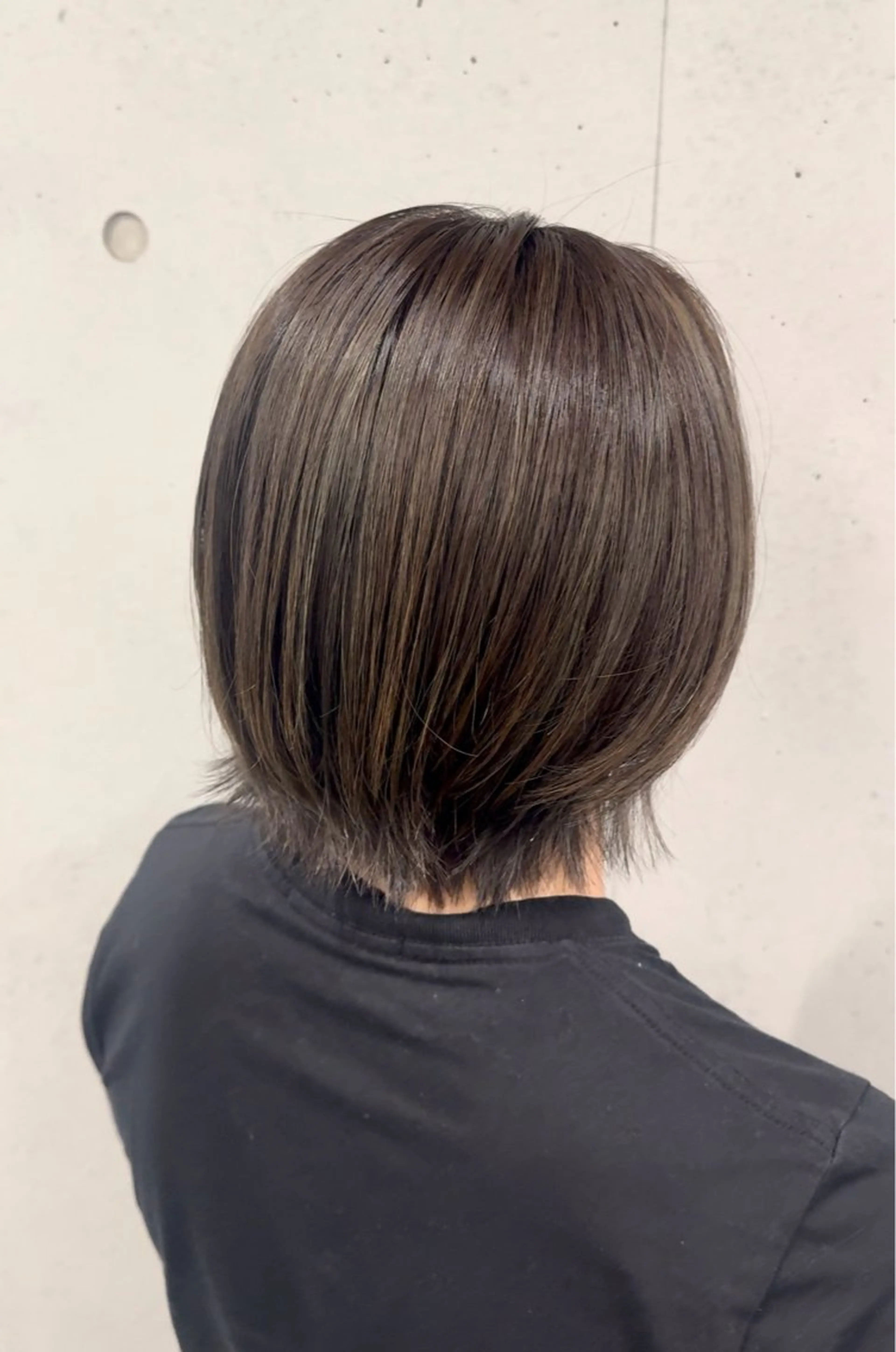 ショート カラー ヘアカラー 透明感|髪質改善 ストレート|はるかのヘアスタイル
