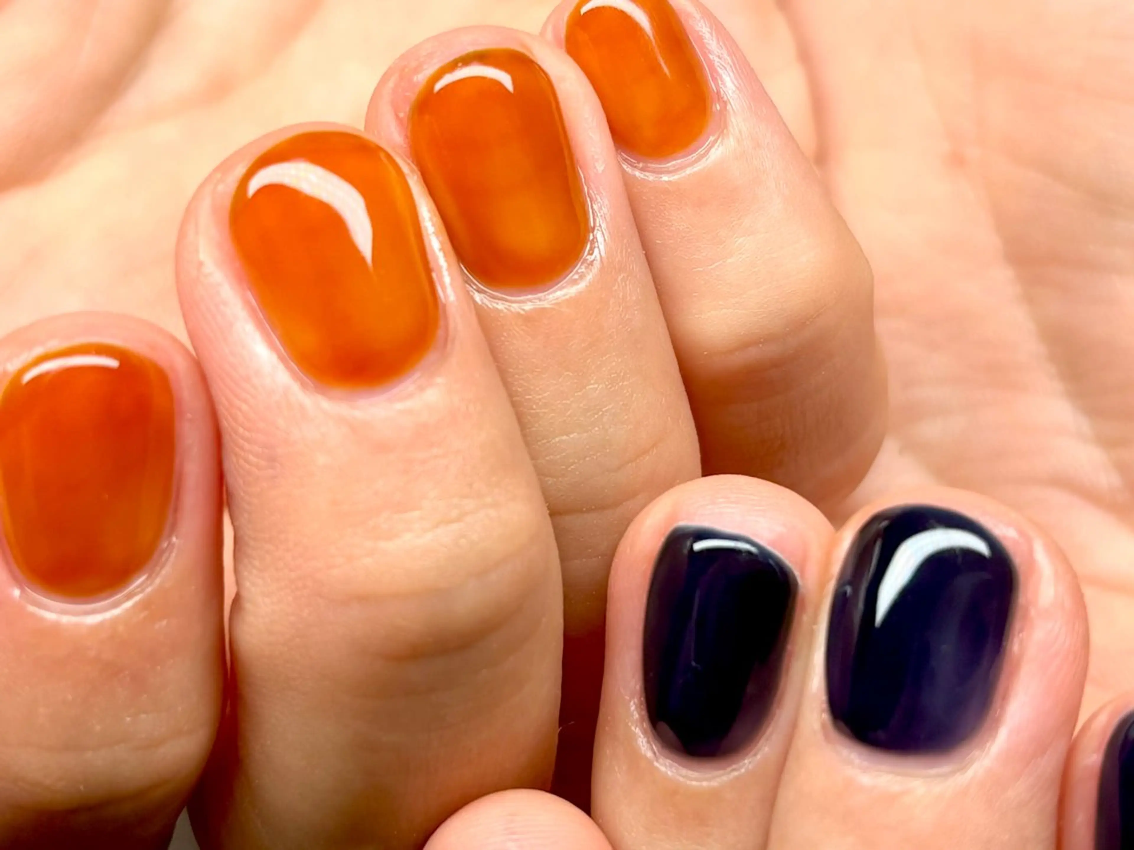 ネイル ワンカラーネイル ハンドネイル ハンドケア B.NailViva 【辻堂•茅ヶ崎】のネイルデザイン