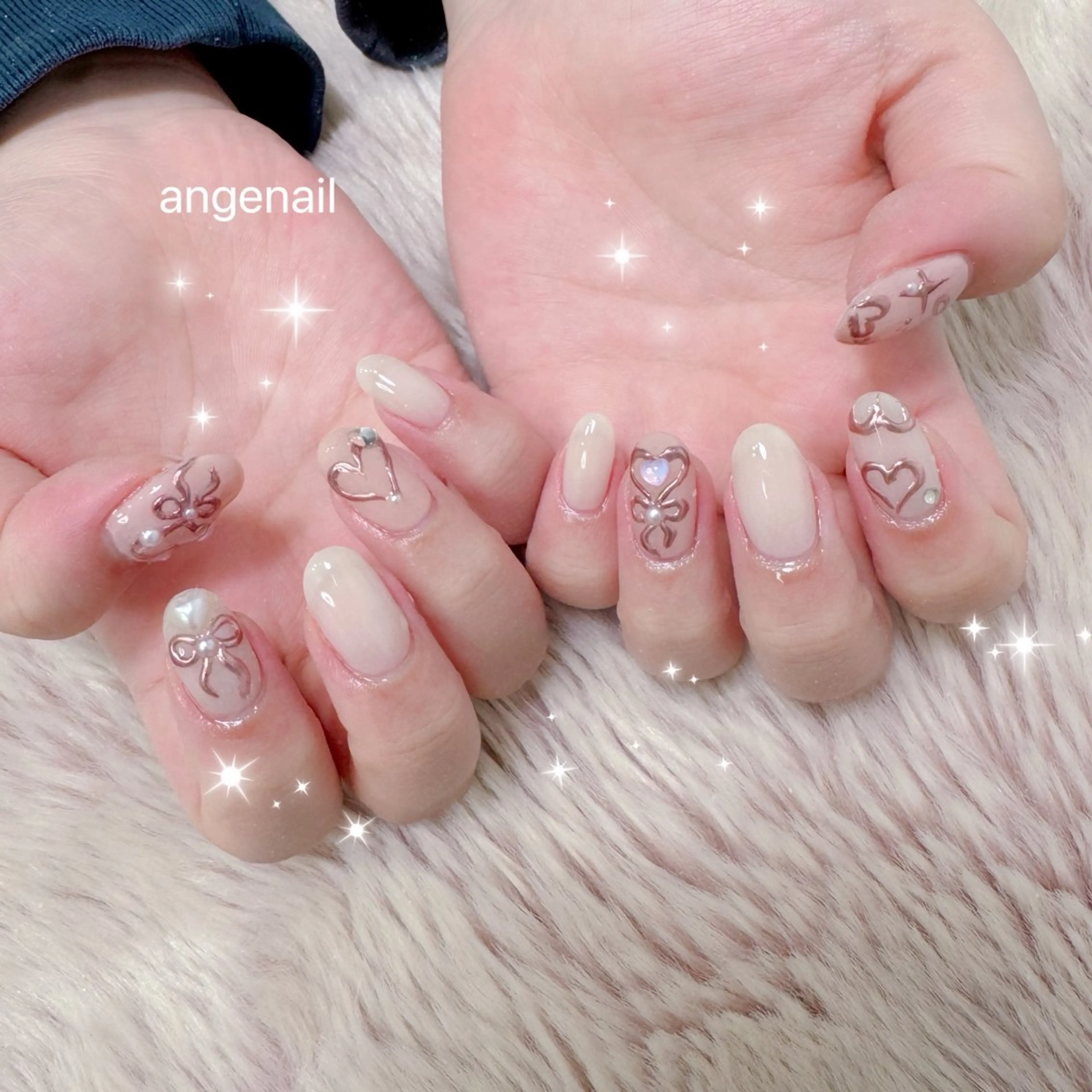 ネイル ハンドネイル オーナーネイリスト MAKIのネイルデザイン