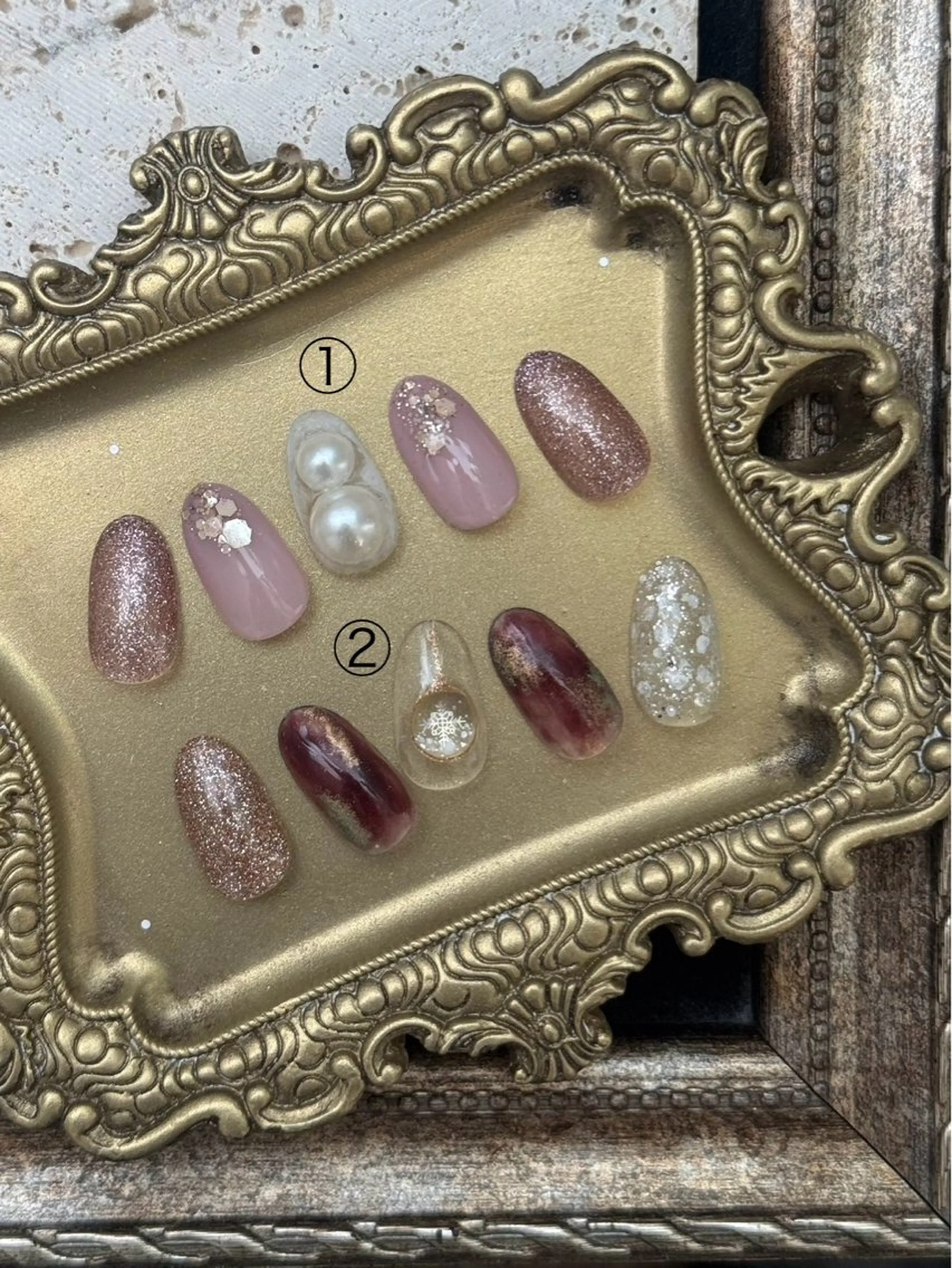 ネイル nails Mintia ~esaka~所属・松本 麻子のネイルデザイン