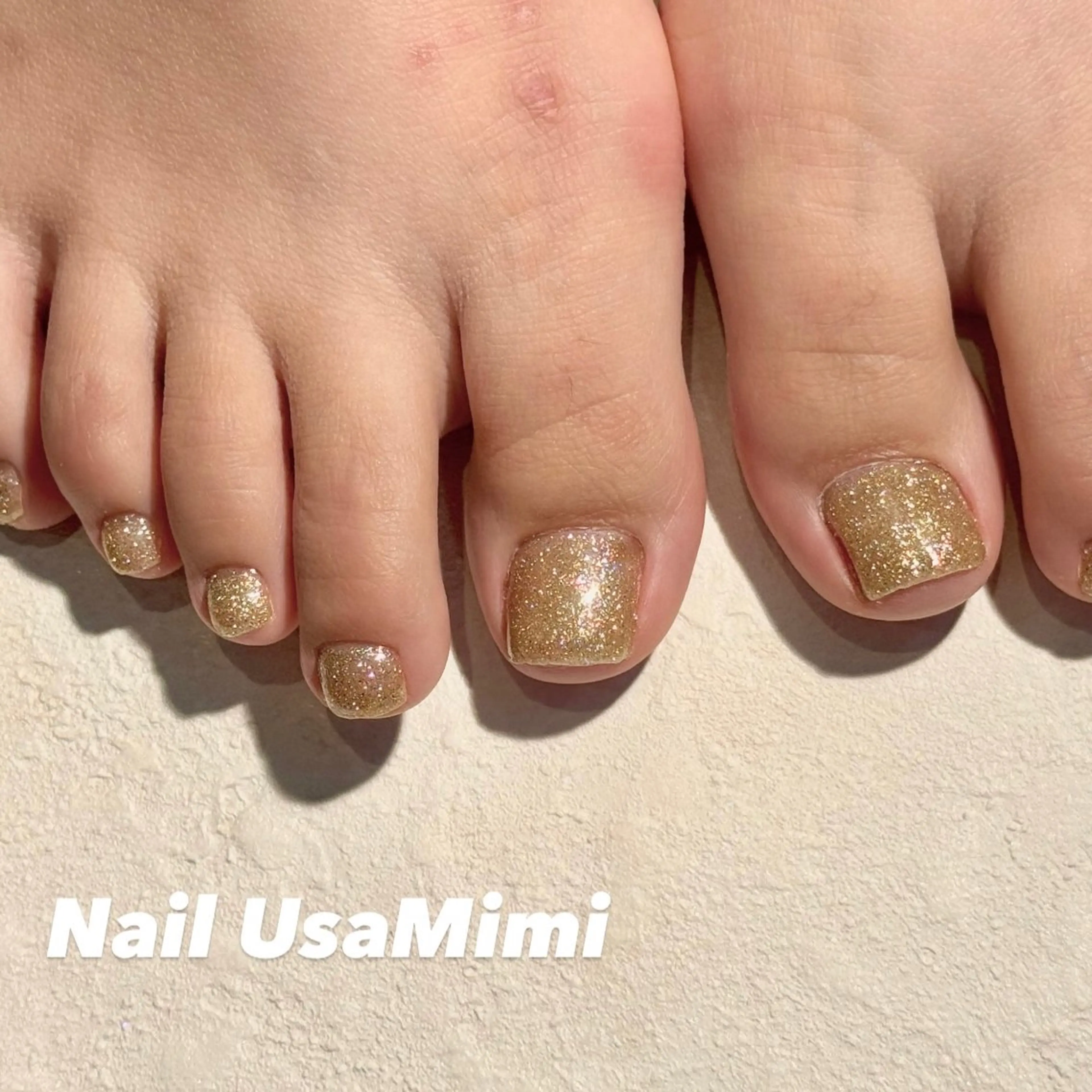 ネイル フラッシュネイル フットネイル 本町ネイルNail UsaMimiのネイルデザイン