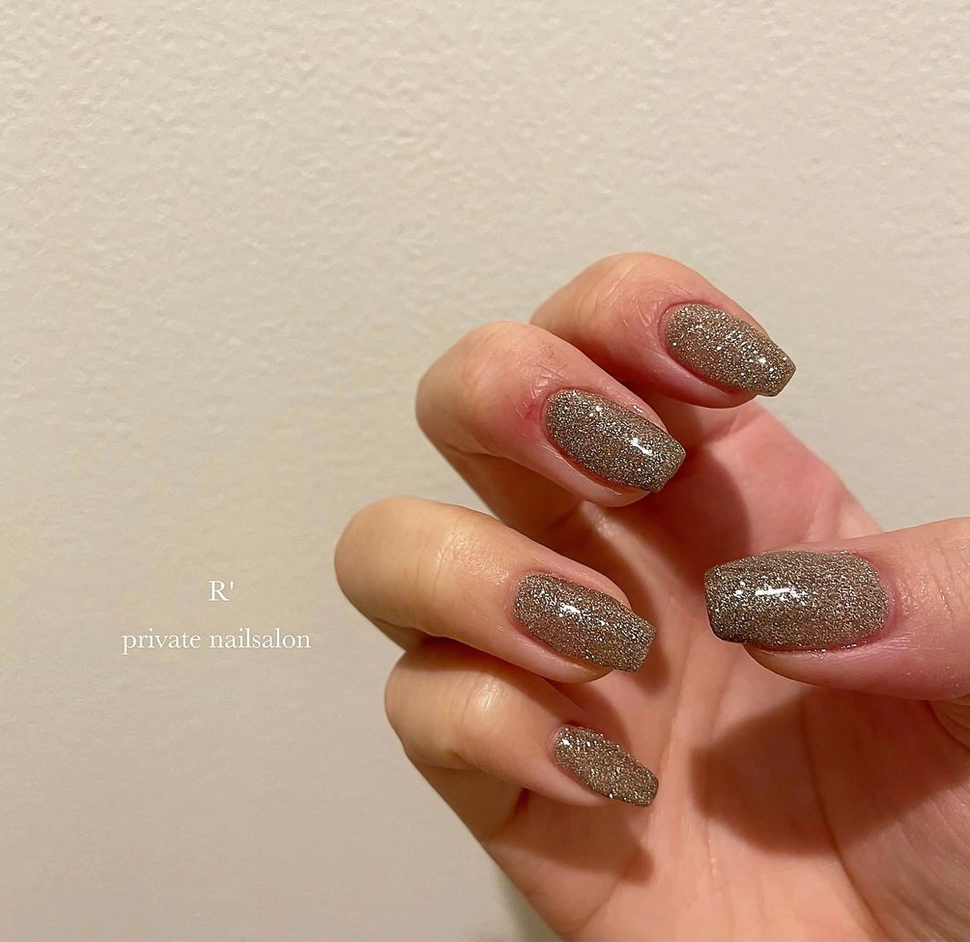 ネイル フラッシュネイル キラキラネイル ラメ(グリッター) Bersinar nail所属・Bersinar nail(rina)のネイルデザイン