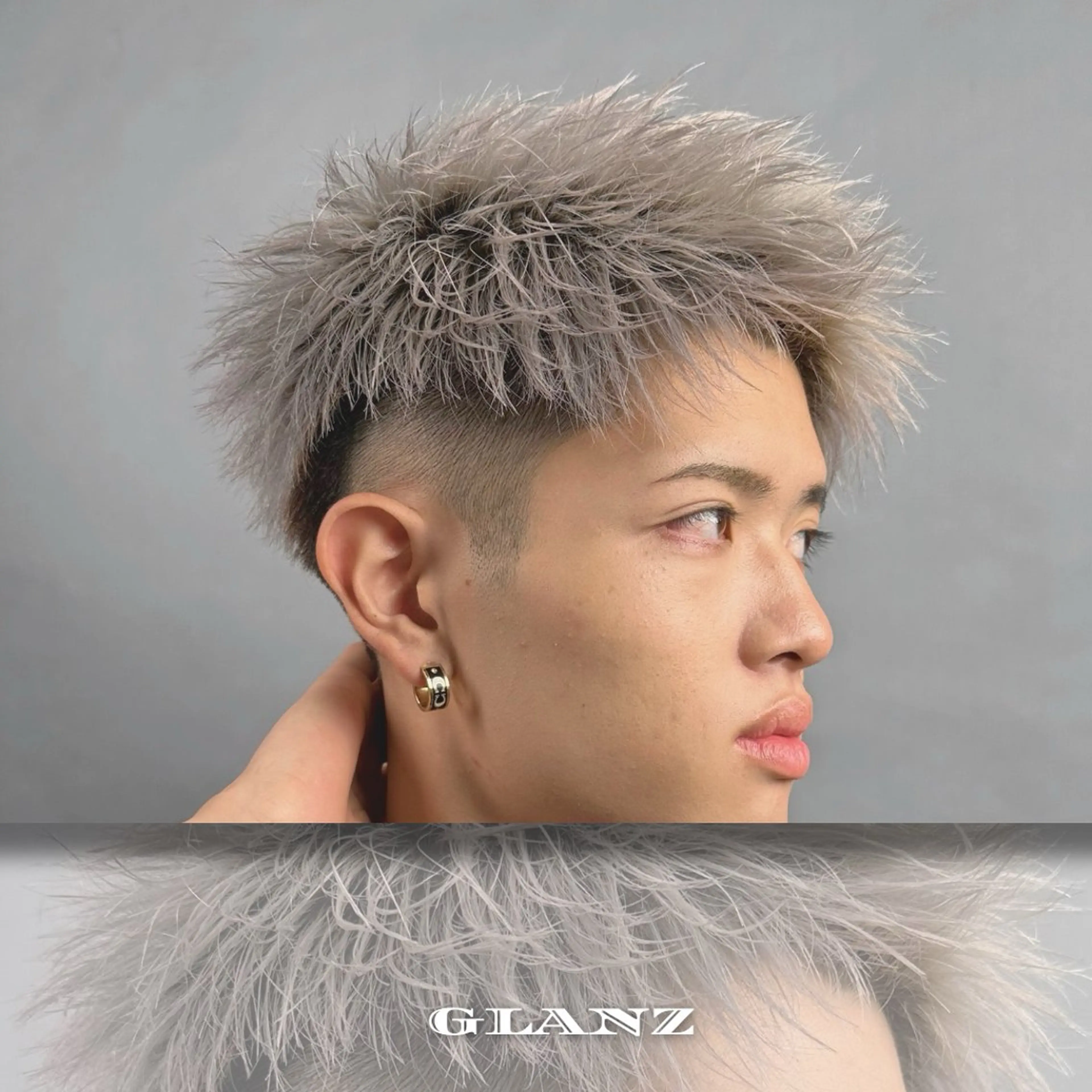 メンズ カット ヘアカラー GLANZ/メンズ カットモデル予約用のヘアスタイル