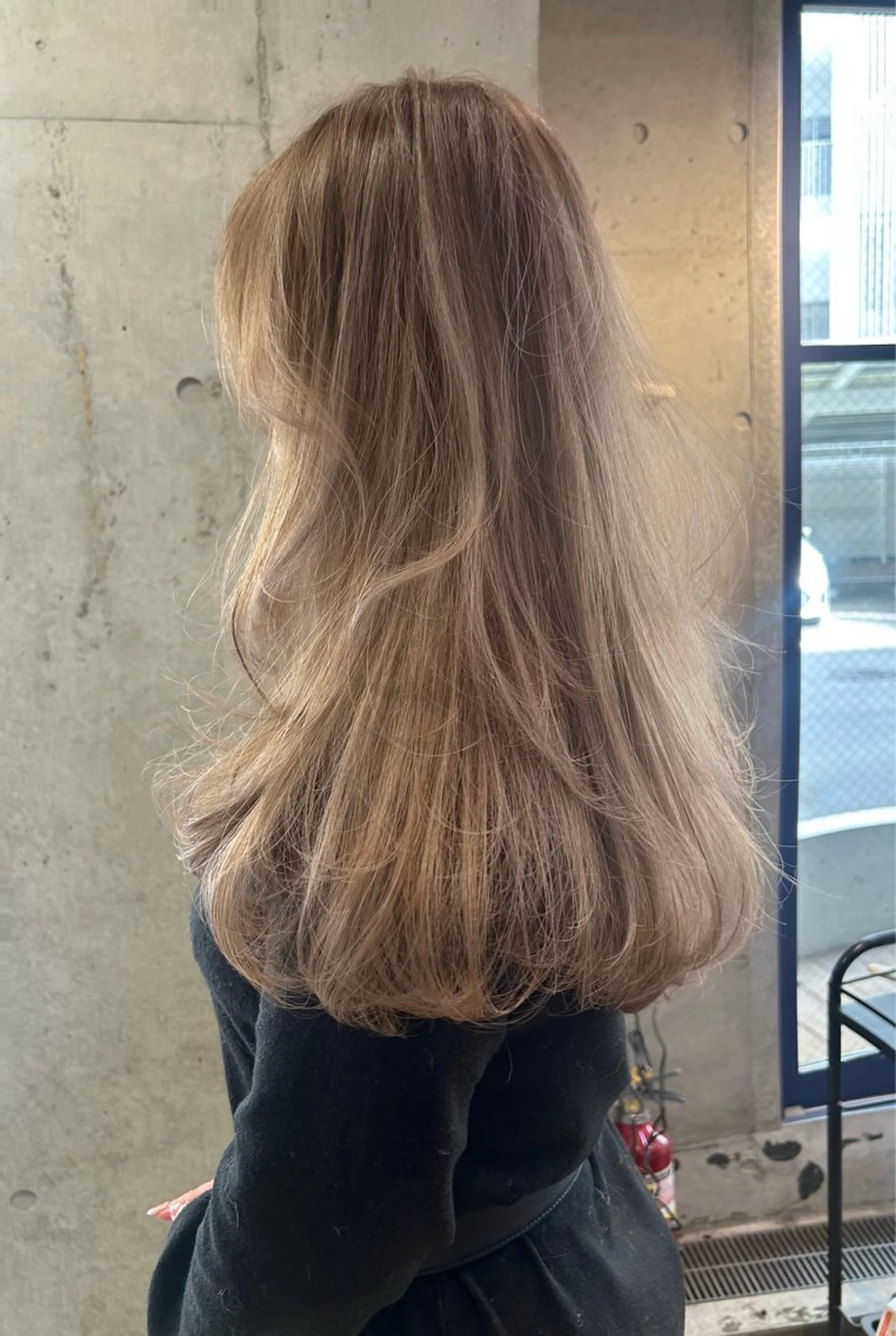 ロング カラー ハイライトカラー ハイライト レイヤーカット RONU所属・鎌倉駅*カット/ 似合わせ/ニシハラのヘアスタイル